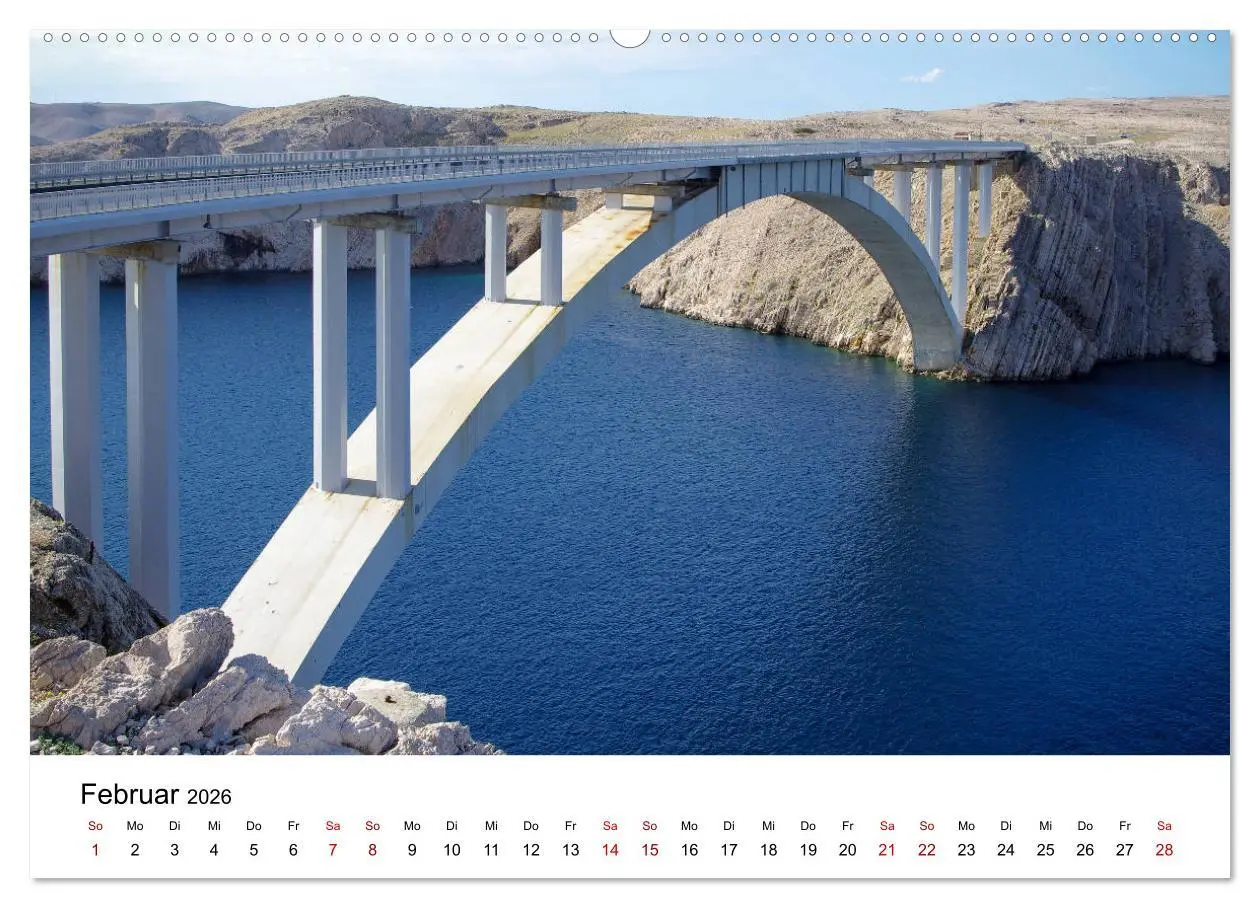 Bild: 9783457876282 | Kroatien 2026 (Wandkalender 2026 DIN A2 quer), CALVENDO Monatskalender