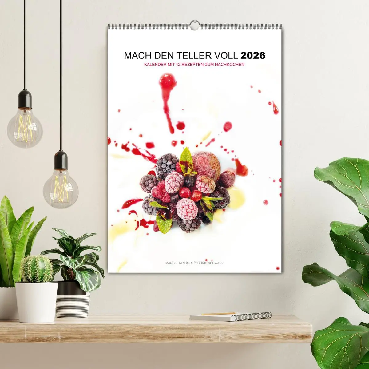 Bild: 9783516346282 | Mach den Teller voll 2026 (Wandkalender 2026 DIN A2 hoch), CALVENDO...