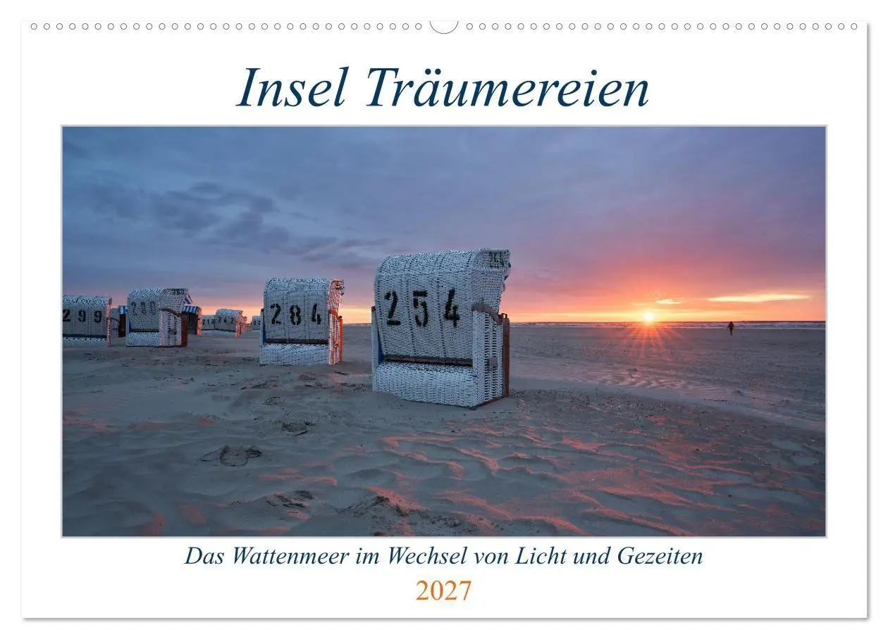 Cover: 9783569506282 | Insel Träumereien (Wandkalender 2027 DIN A2 quer), CALVENDO...