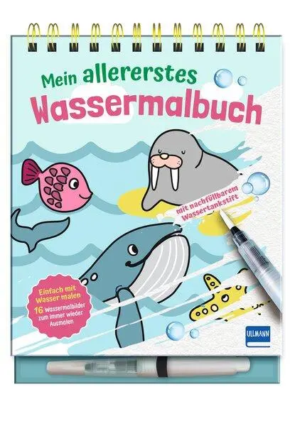 Cover: 9783741526282 | Mein allererstes Wassermalbuch | Ullmann Medien Verlag | Taschenbuch