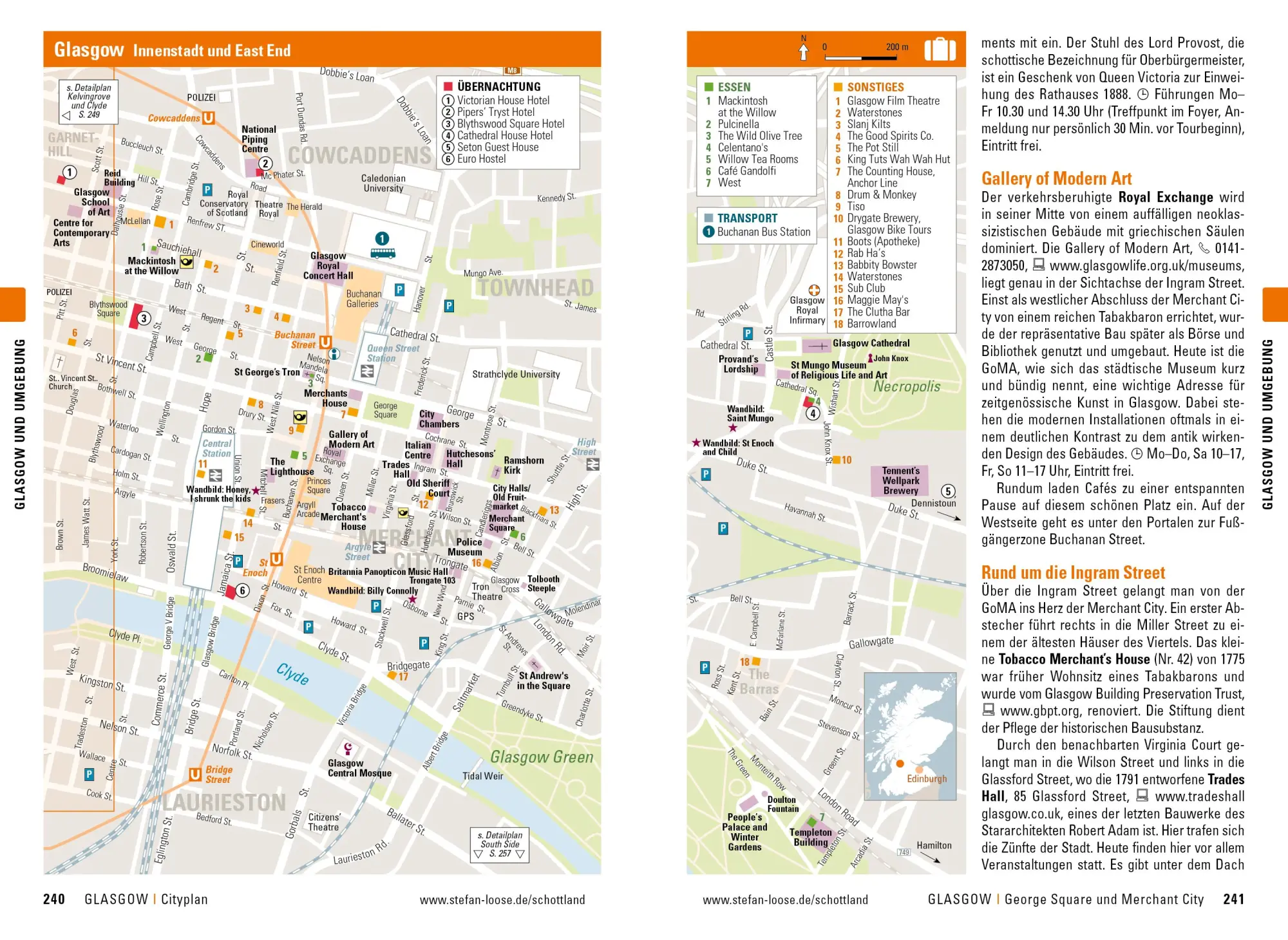 Bild: 9783770166282 | Stefan Loose Reiseführer Schottland | mit Reiseatlas | Eickhoff | Buch