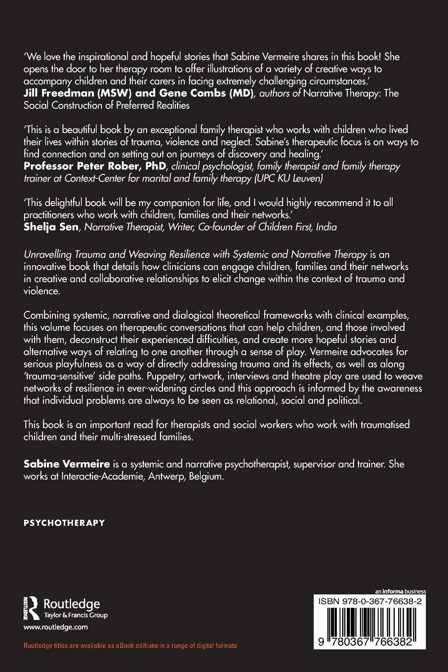 Rückseite: 9780367766382 | Unravelling Trauma and Weaving Resilience with Systemic and...