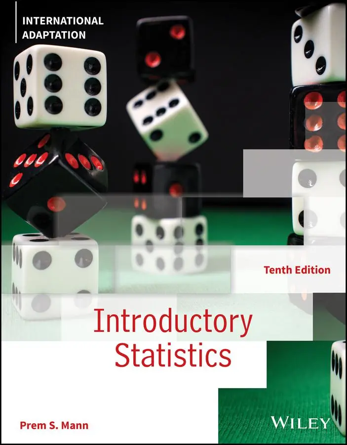 Cover: 9781394226382 | Introductory Statistics, International Adaptation | Prem S. Mann
