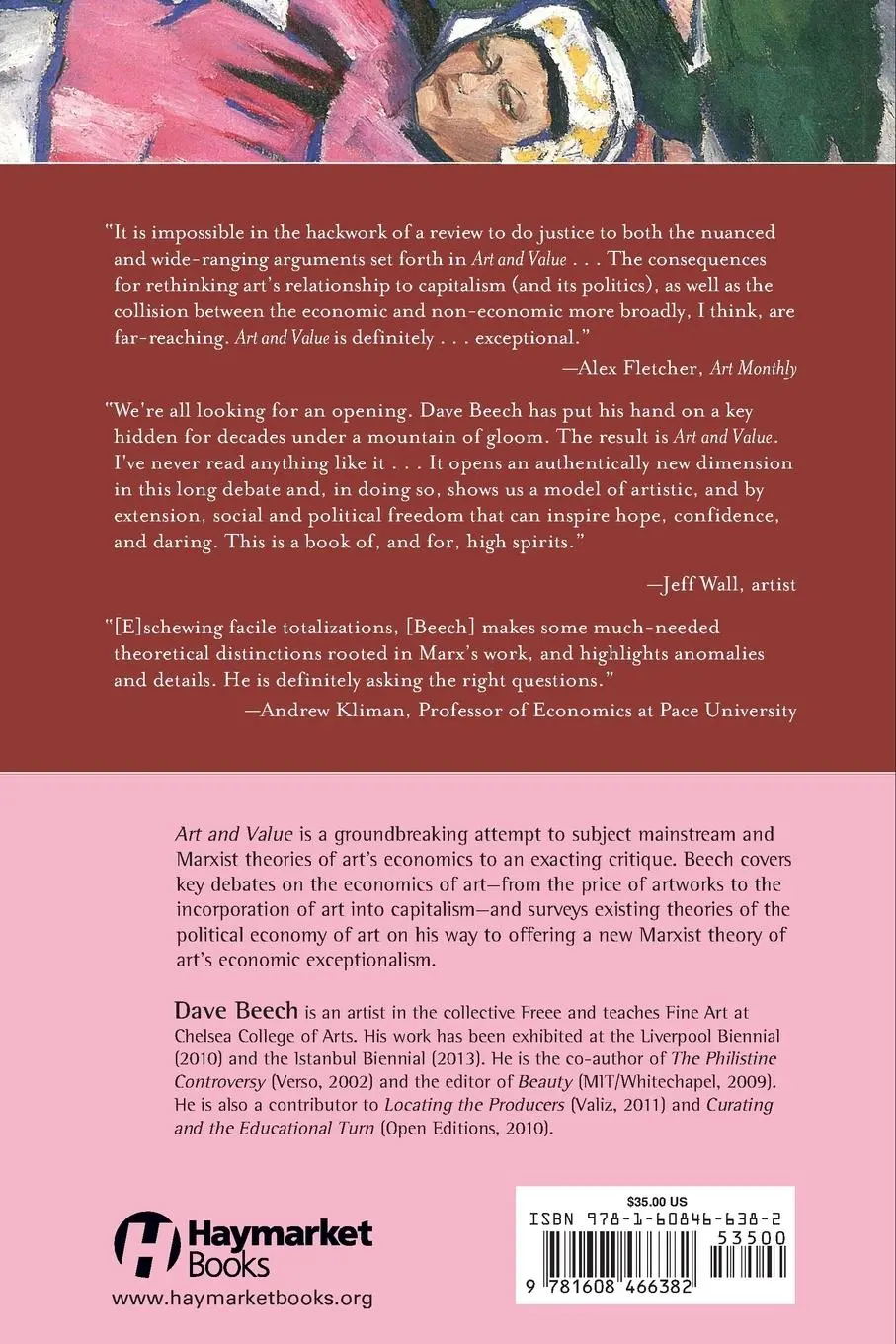 Rückseite: 9781608466382 | Art and Value | Dave Beech | Taschenbuch | Kartoniert / Broschiert