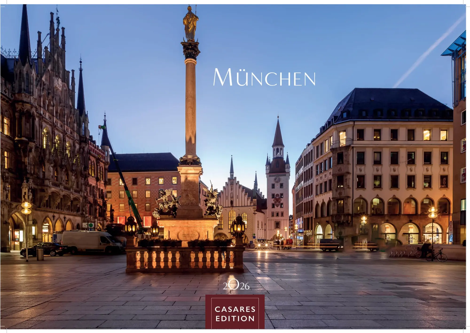 Cover: 9781835246382 | Kalender München 2026 35x50cm mit 12 großformatigen Fotos von...