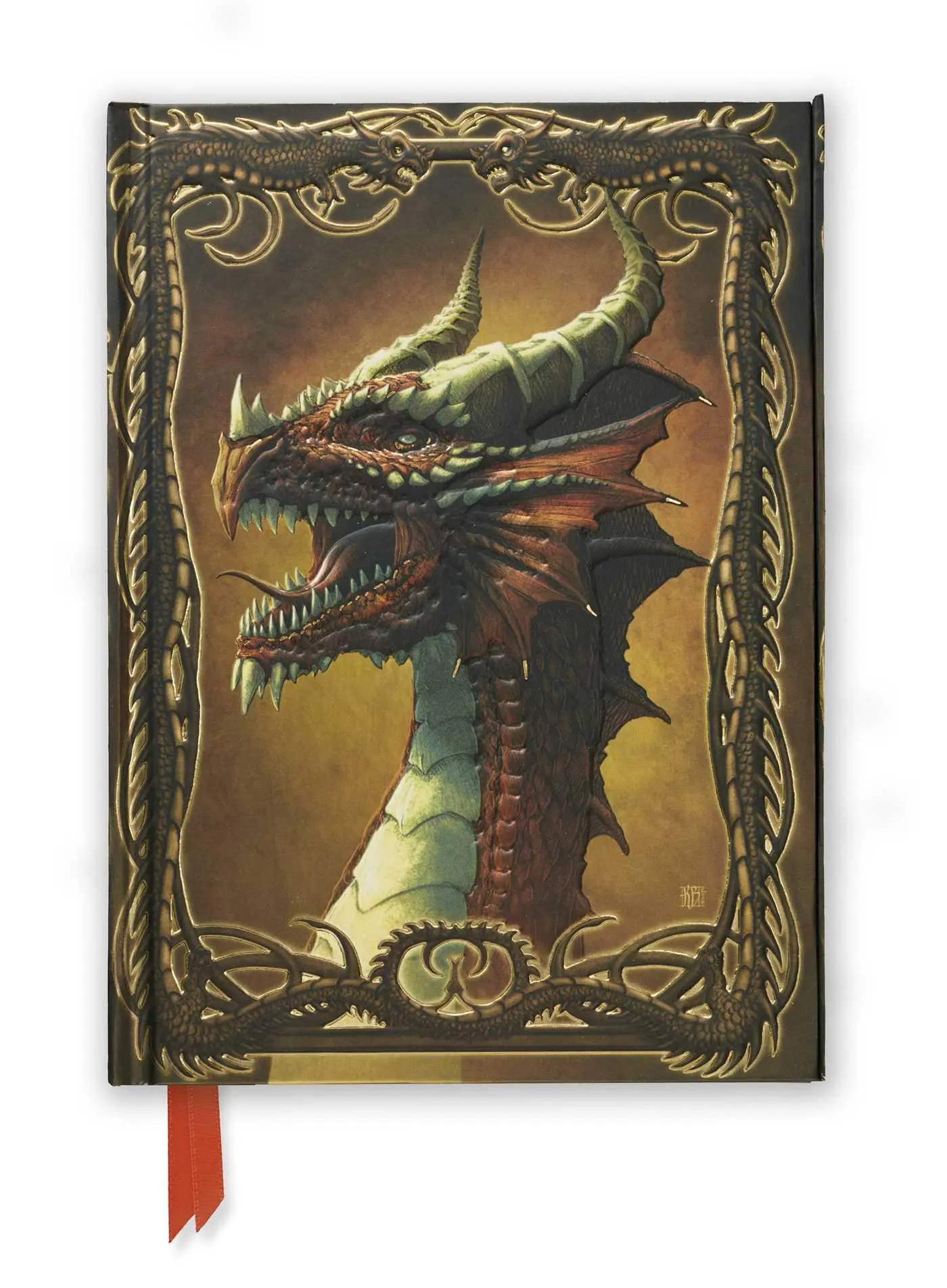 Cover: 9781835626382 | Kerem Beyit: Red Dragon (Foiled Journal) | Flame Tree Publishing
