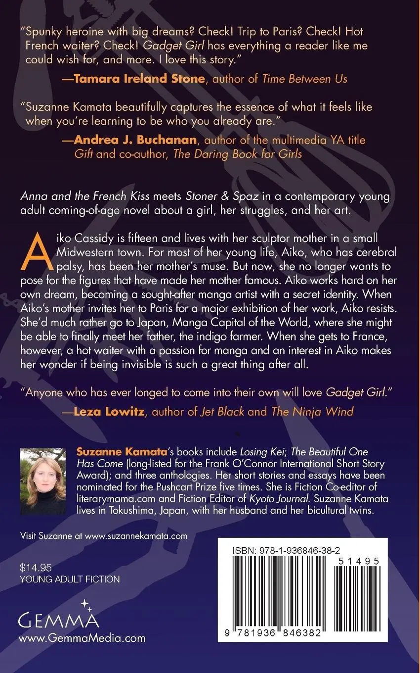 Rückseite: 9781936846382 | Gadget Girl | The Art of Being Invisible | Suzanne Kamata | Buch