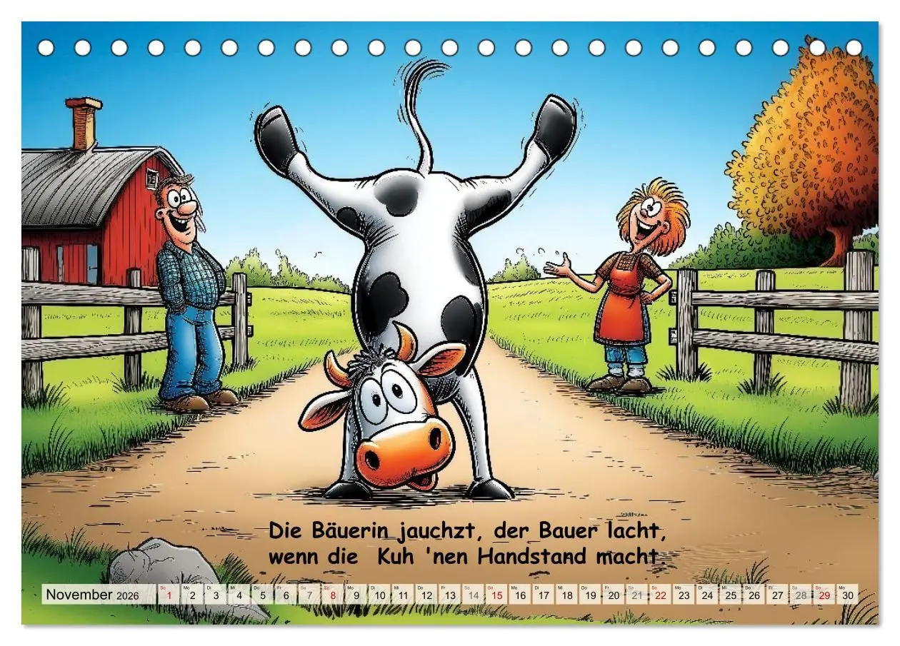 Bild: 9783516646382 | Bauernregeln, unsinnig und amüsant (Tischkalender 2026 DIN A5...