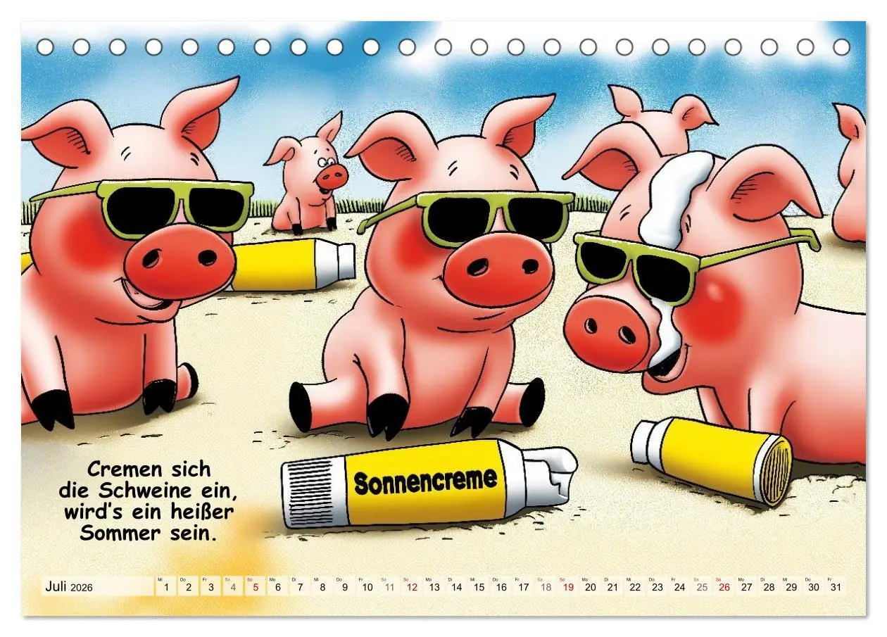 Bild: 9783516646382 | Bauernregeln, unsinnig und amüsant (Tischkalender 2026 DIN A5...