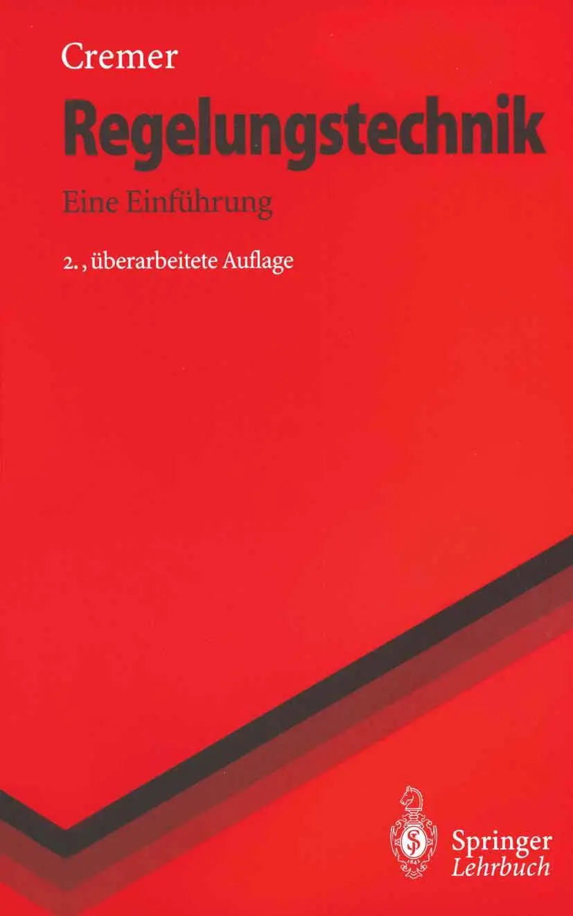 Cover: 9783540546382 | Regelungstechnik | Eine Einführung | Michael Cremer | Taschenbuch