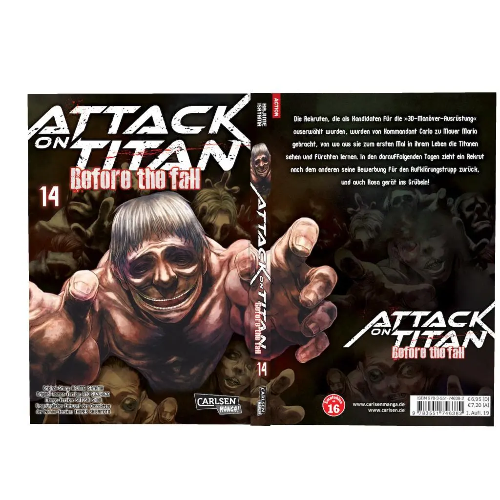 Bild: 9783551746382 | Attack on Titan - Before the Fall 14 | Hajime Isayama (u. a.) | Buch