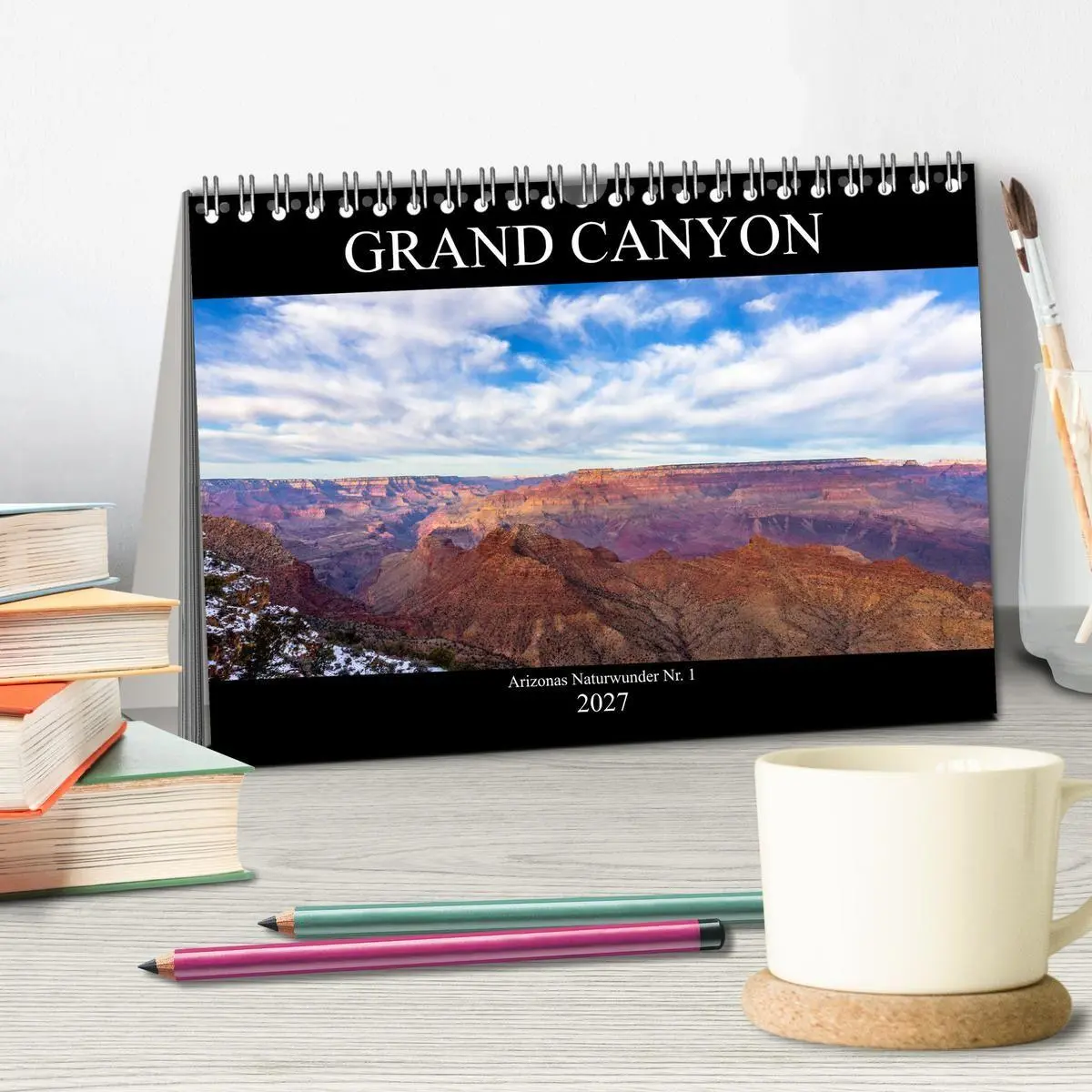 Bild: 9783569736382 | GRAND CANYON - Einblicke (Tischkalender 2027 DIN A5 quer), CALVENDO...