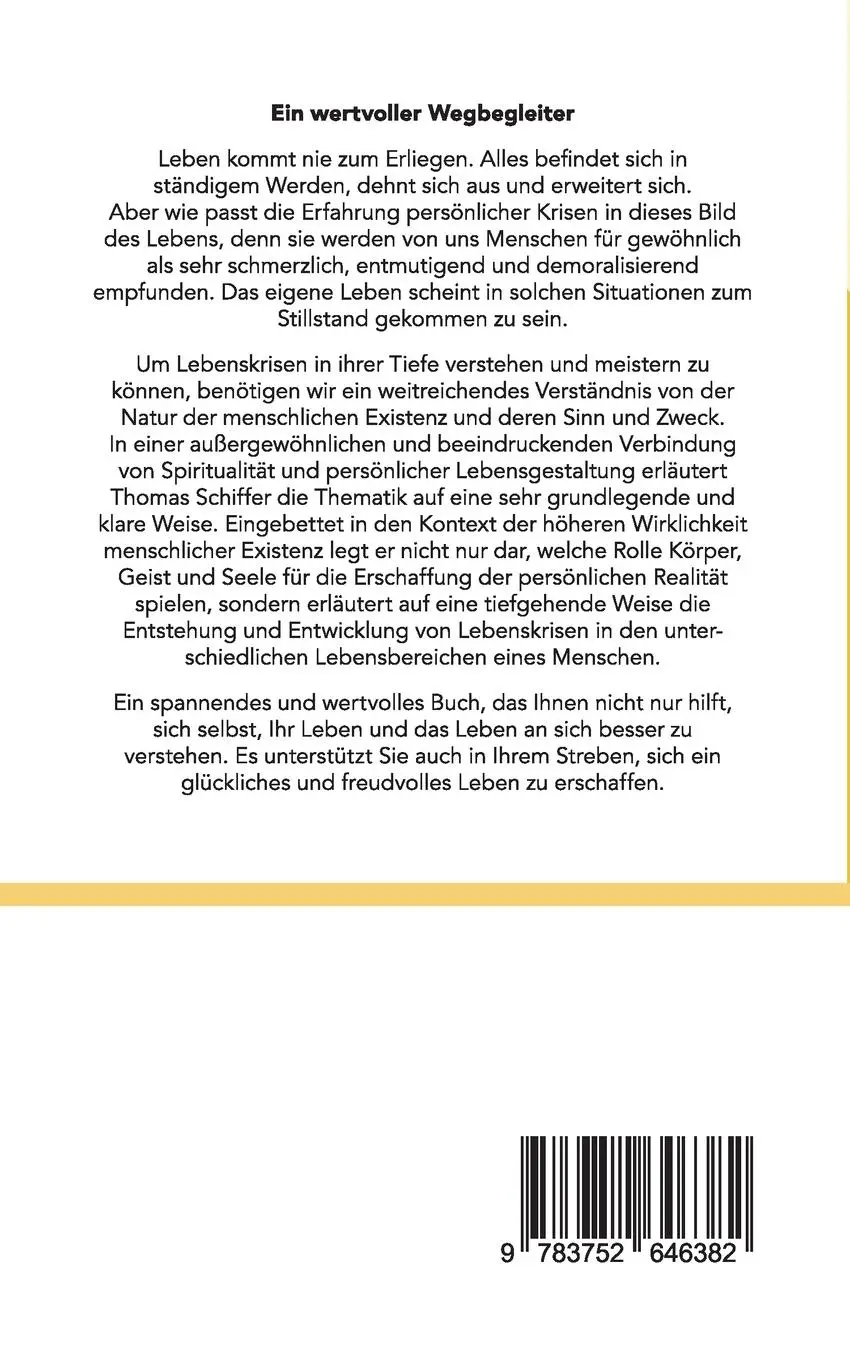 Rückseite: 9783752646382 | Spiritualität und Lebensführung | Thomas Schiffer | Taschenbuch | 2021