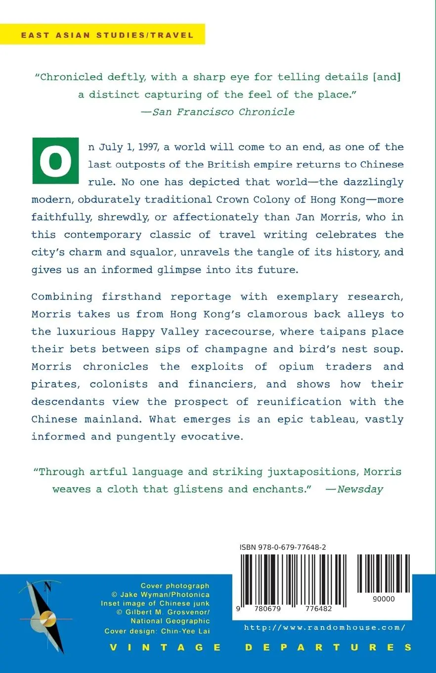 Rückseite: 9780679776482 | Hong Kong | Jan Morris | Taschenbuch | Englisch | 1997