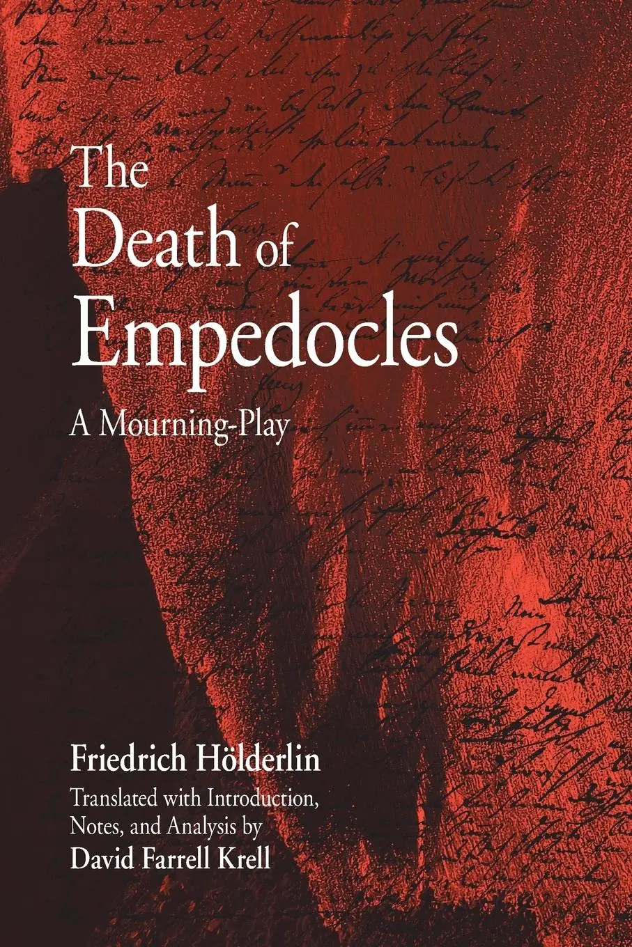 Cover: 9780791476482 | The Death of Empedocles | A Mourning-Play | Friedrich Hölderlin | Buch
