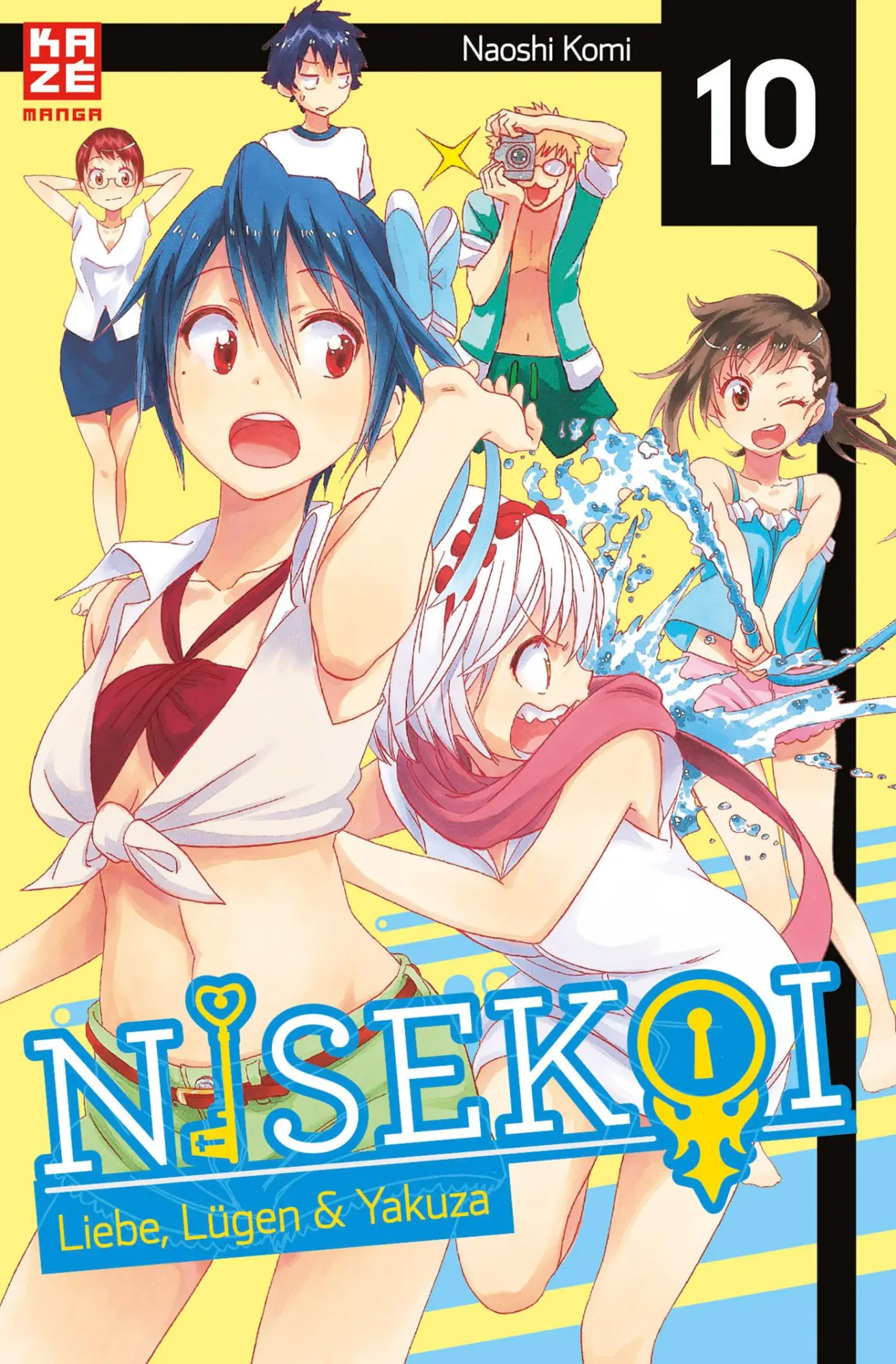 Cover: 9782889216482 | Nisekoi 10 | Liebe, Lügen &amp; Yakuza | Naoshi Komi | Taschenbuch | 2015