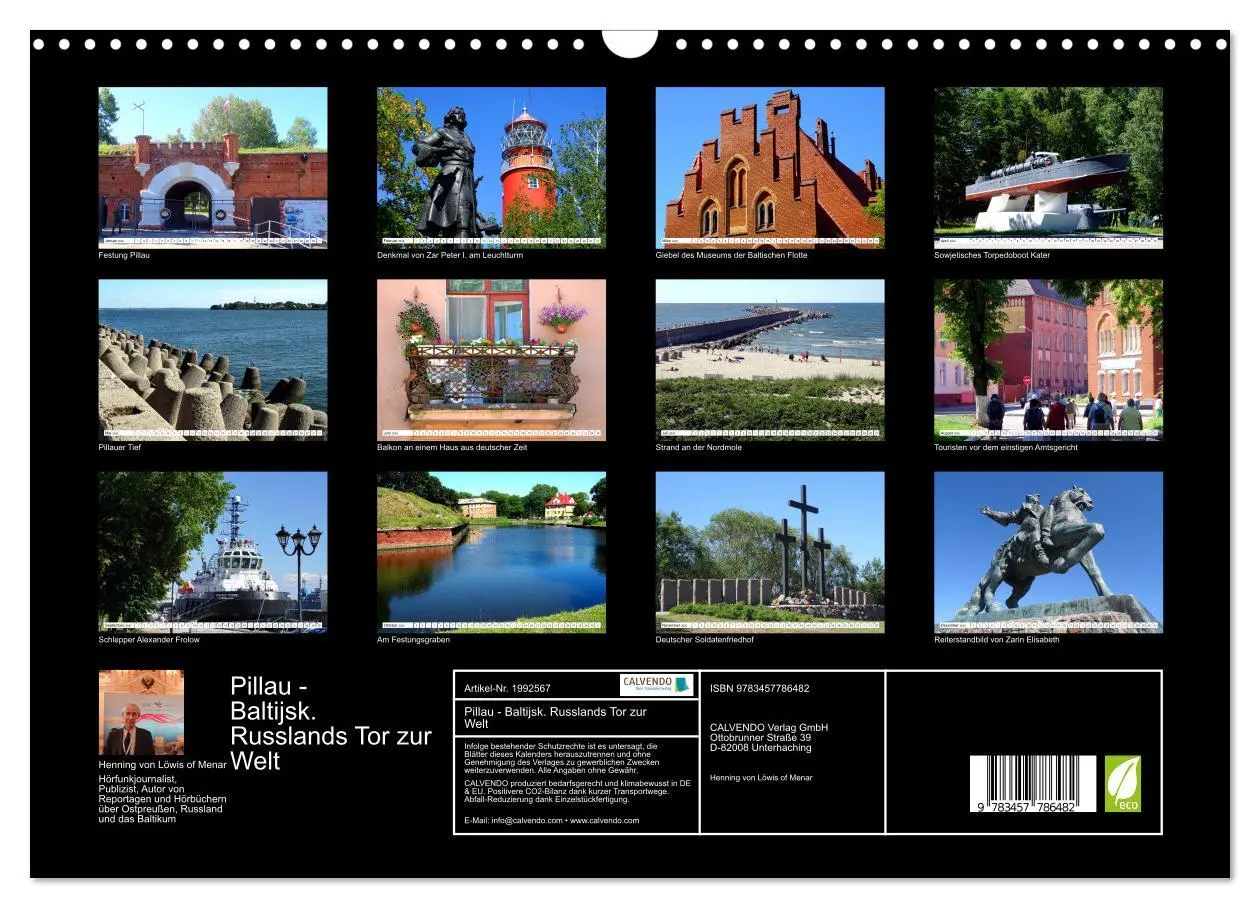 Bild: 9783457786482 | Pillau - Baltijsk. Russlands Tor zur Welt (Wandkalender 2026 DIN A3...