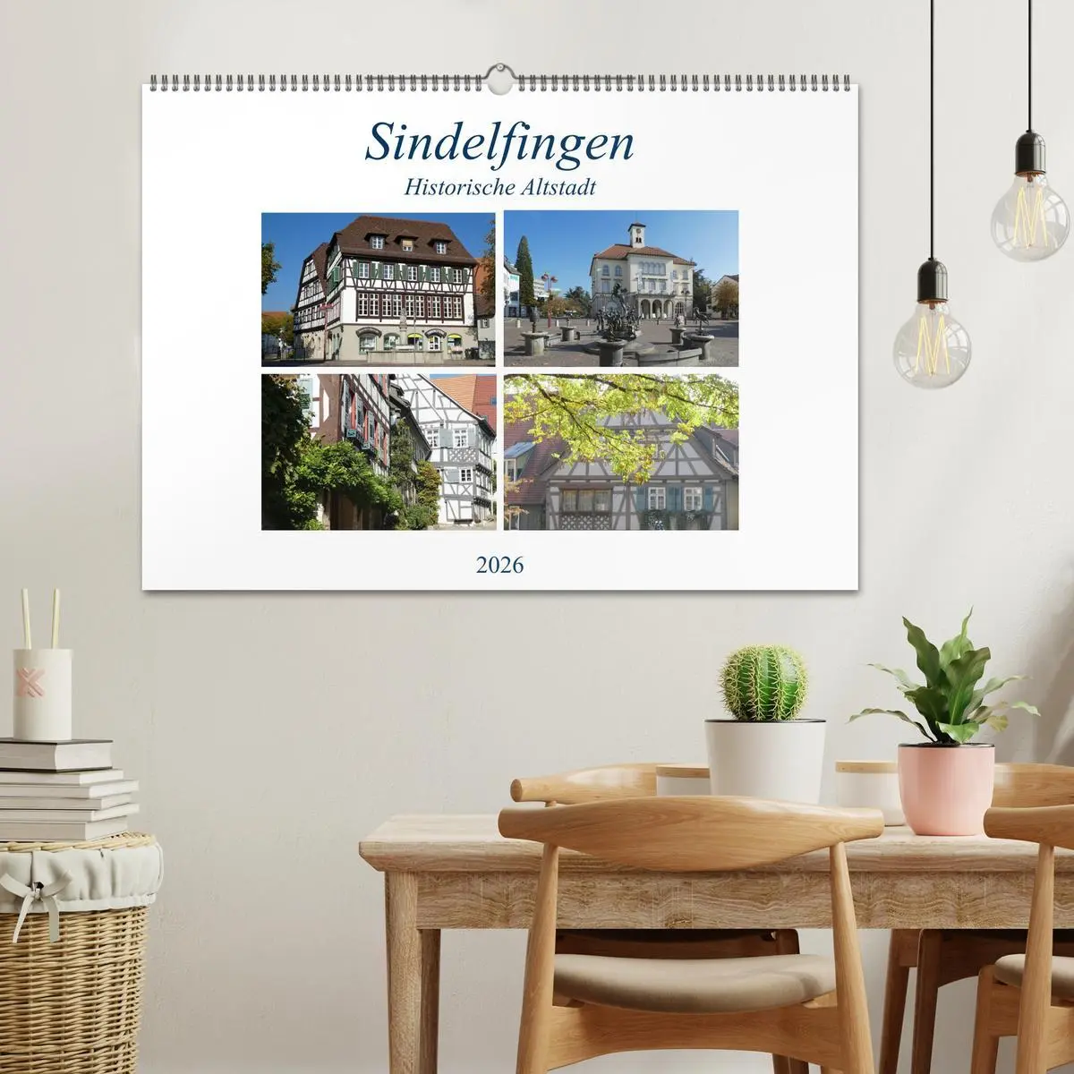 Bild: 9783457926482 | Sindelfingen - Historische Altstadt (Wandkalender 2026 DIN A2...