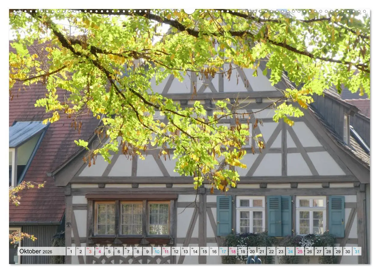 Bild: 9783457926482 | Sindelfingen - Historische Altstadt (Wandkalender 2026 DIN A2...
