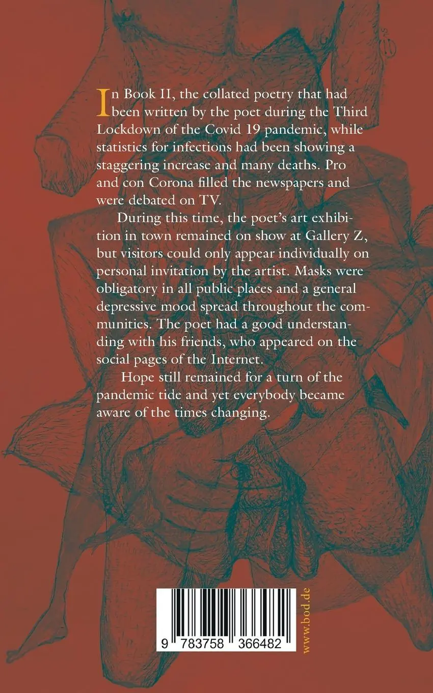 Rückseite: 9783758366482 | Poetry in times of lockdowns and isolation , Book II | Z J Galos