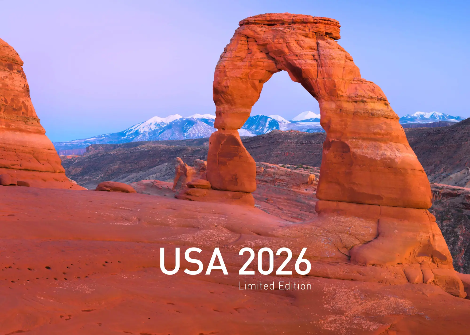 Cover: 9783968556482 | USA Exklusivkalender 2026 | Limited Edition (70 x 50 cm) | Heeb | 2026