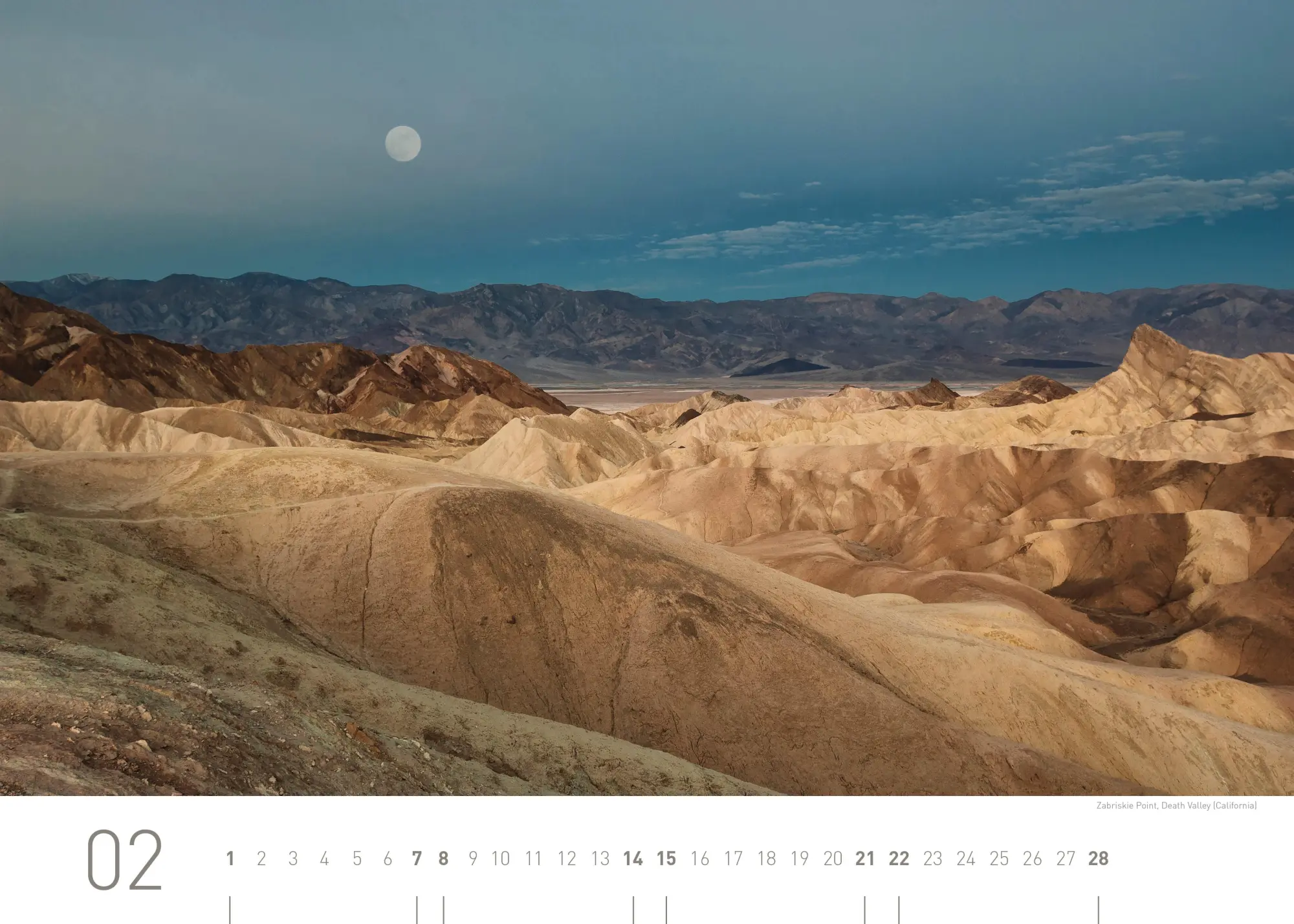 Bild: 9783968556482 | USA Exklusivkalender 2026 | Limited Edition (70 x 50 cm) | Heeb | 2026