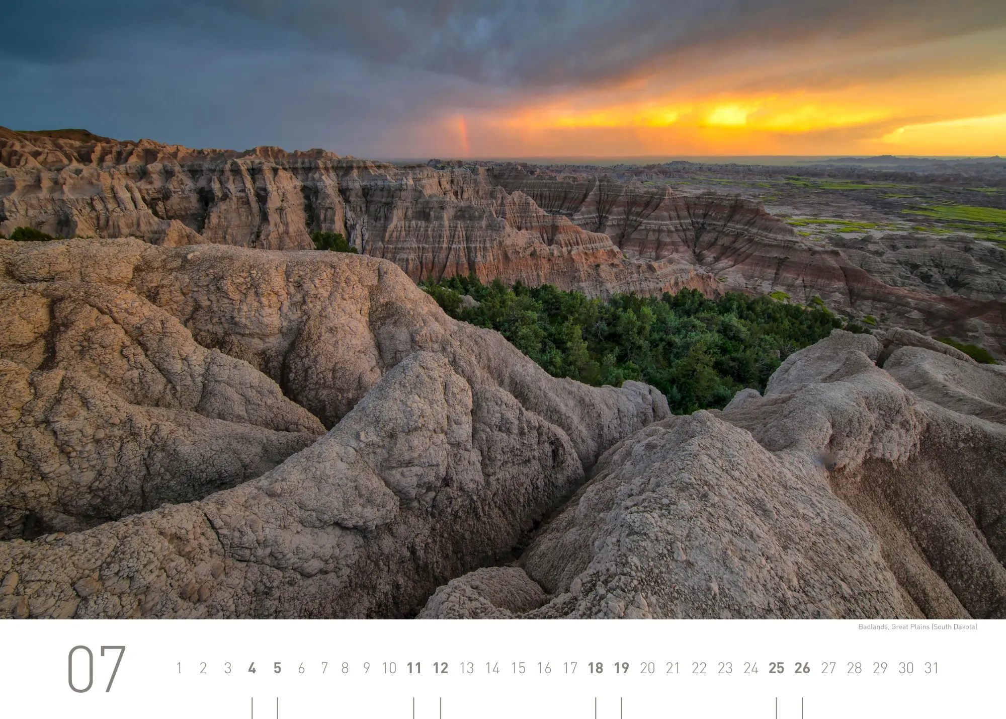 Bild: 9783968556482 | USA Exklusivkalender 2026 | Limited Edition (70 x 50 cm) | Heeb | 2026