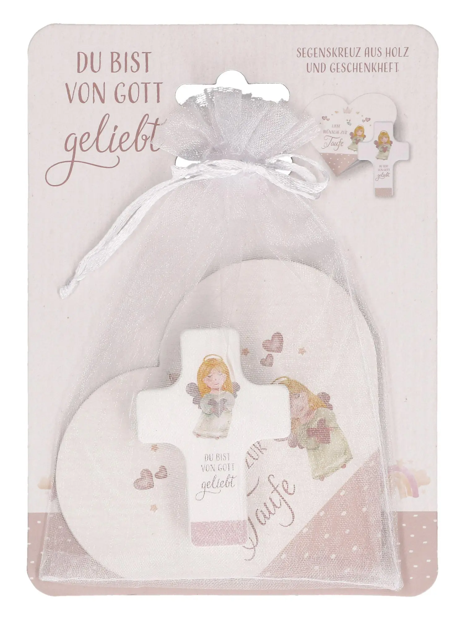 Cover: 4036526786582 | Du bist von Gott geliebt. Geschenkset zur Taufe (rosa) | Taschenbuch