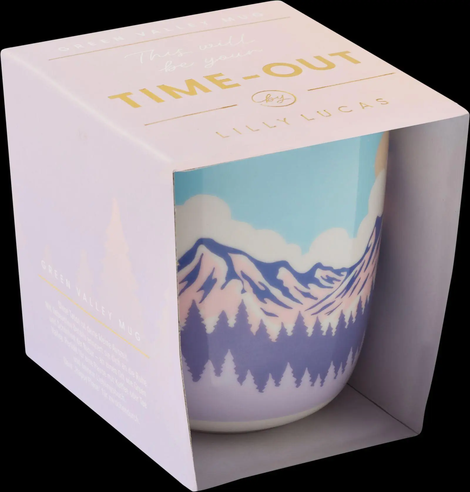Bild: 4251693906582 | Green Valley Mug 'Mountain Hug' | Lilly Lucas | Box | 1 S. | Deutsch