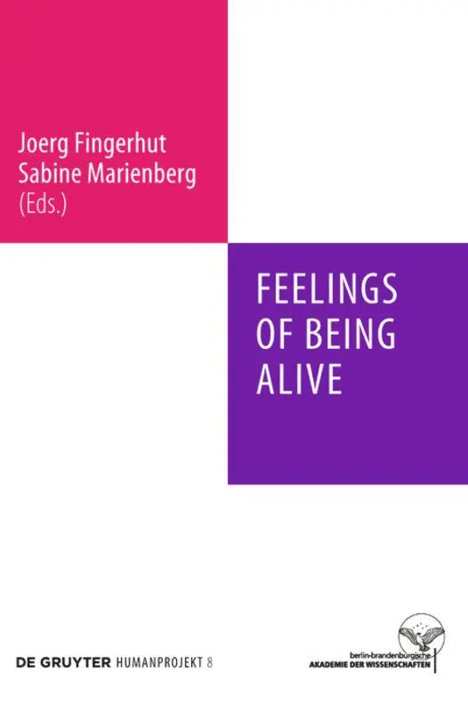 Cover: 9783110246582 | Feelings of Being Alive | Sabine Marienberg (u. a.) | Buch | VIII