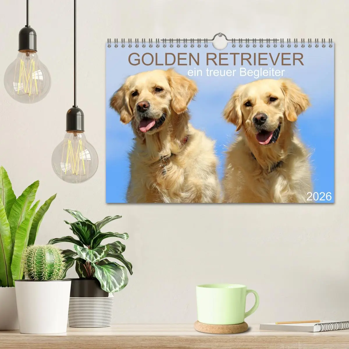 Bild: 9783516006582 | Golden Retriever ein treuer Begleiter (Wandkalender 2026 DIN A4...