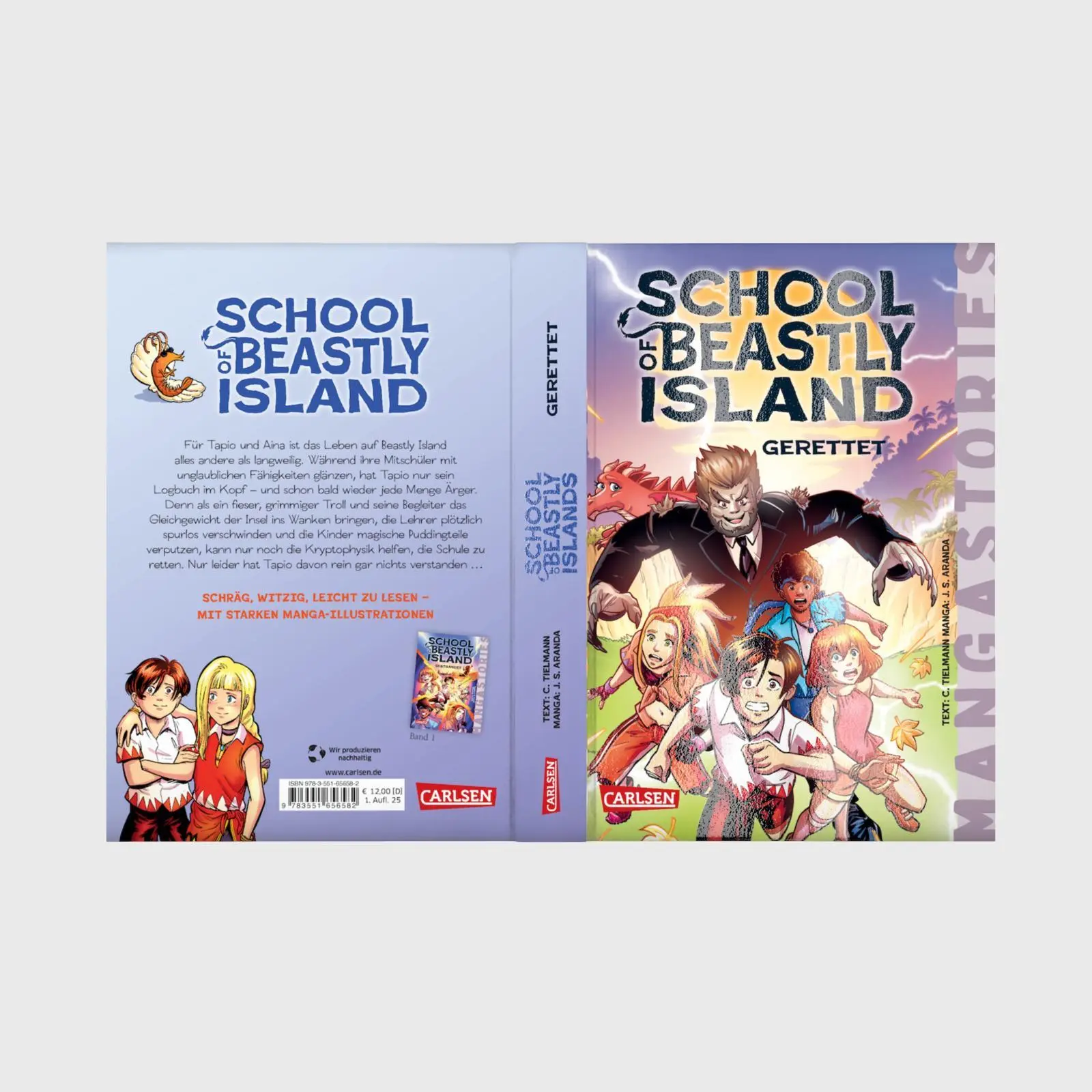 Bild: 9783551656582 | School of Beastly Island - Band 2 - Gerettet | Christian Tielmann