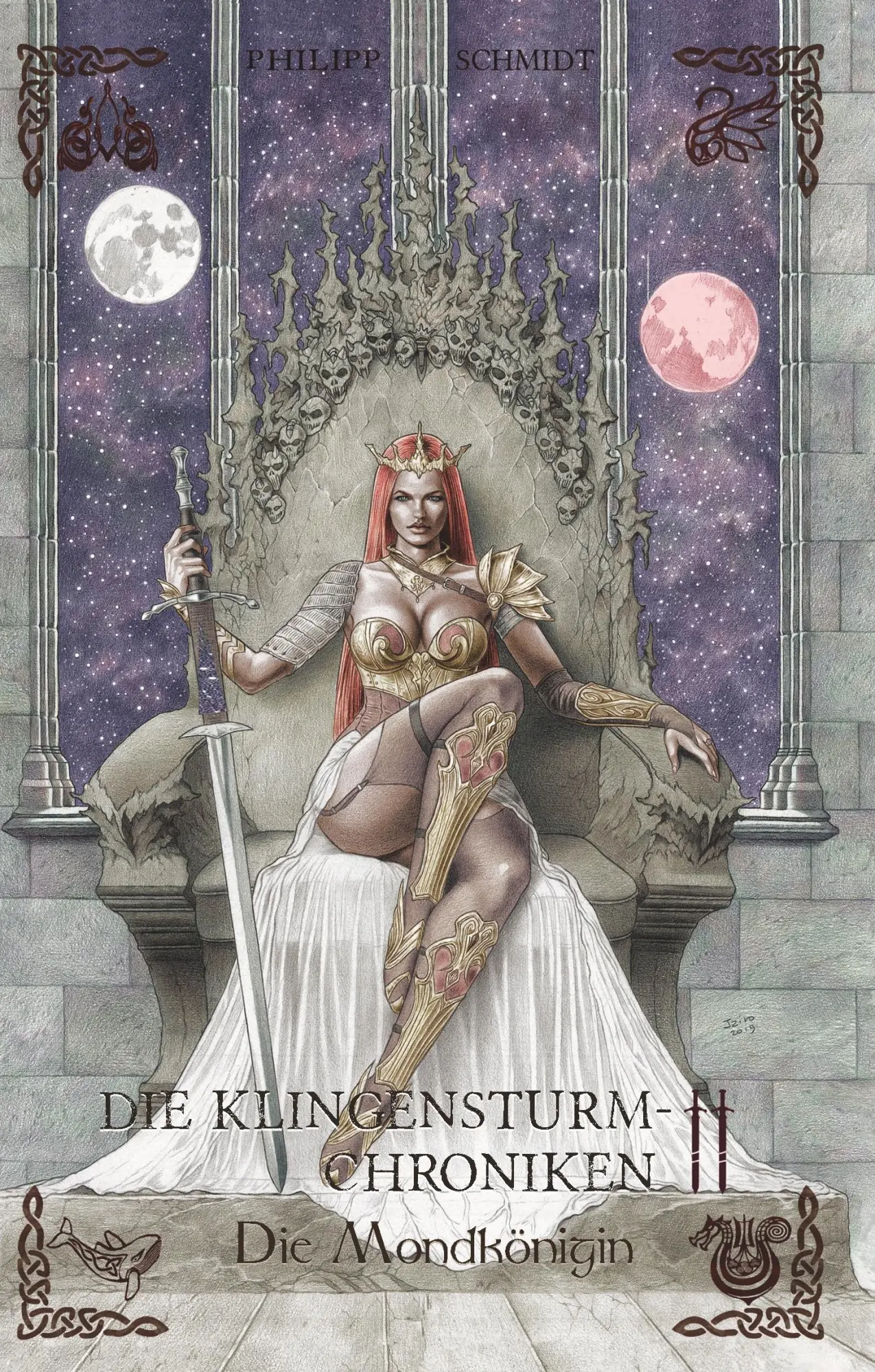 Cover: 9783750406582 | Die Mondkönigin | Die Klingensturm-Chroniken, Buch 2 | Philipp Schmidt