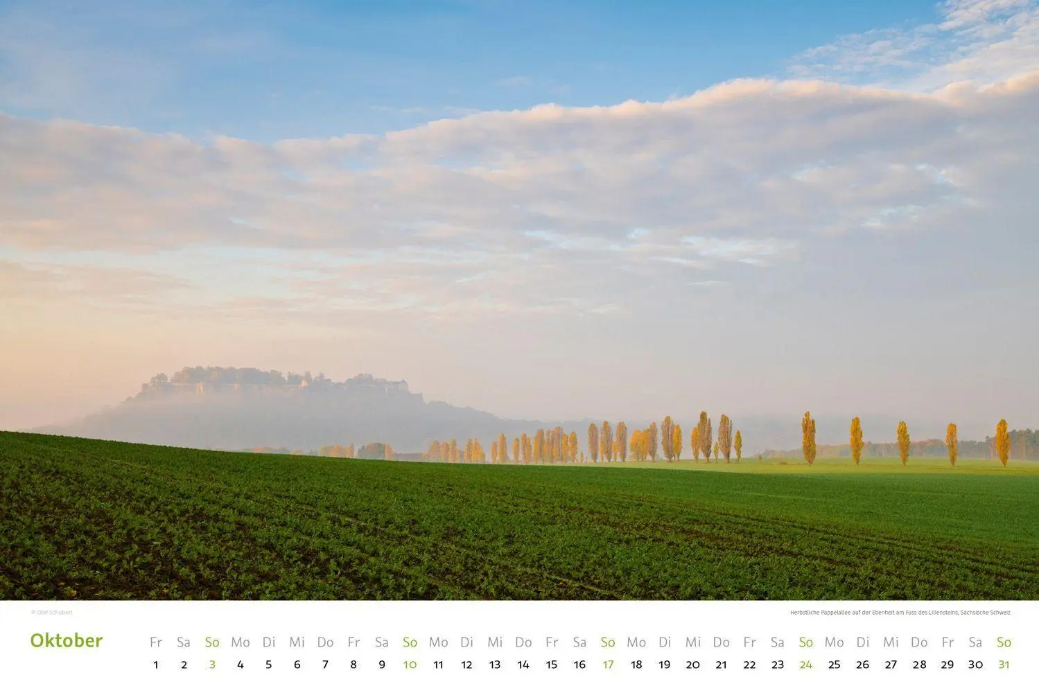 Bild: 9783938916582 | Kalender Sächsische &amp; Böhmische Schweiz 2027 | Wandkalender 45 x 30 cm