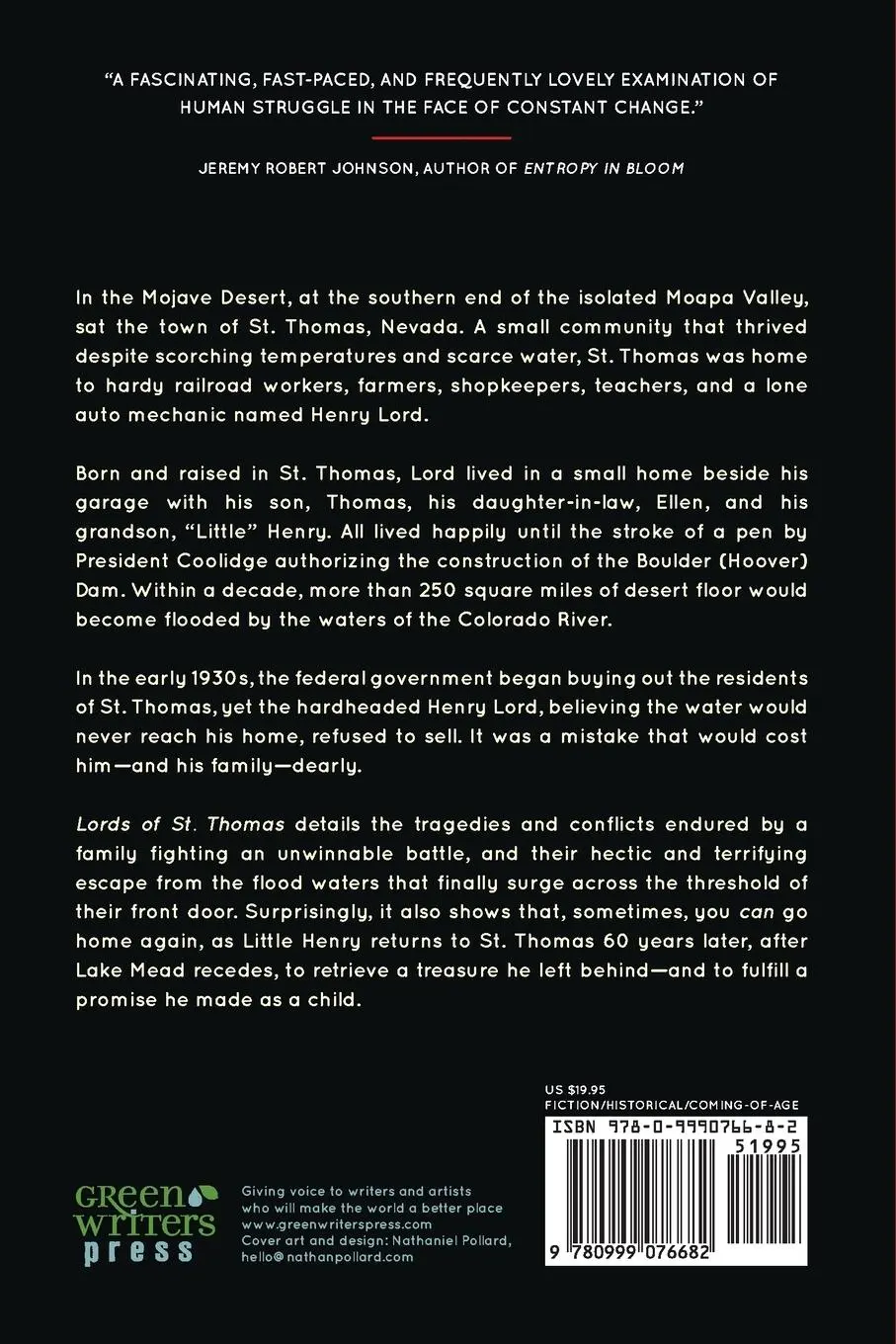 Rückseite: 9780999076682 | Lords of St. Thomas | Jackson Ellis | Taschenbuch | Englisch | 2018