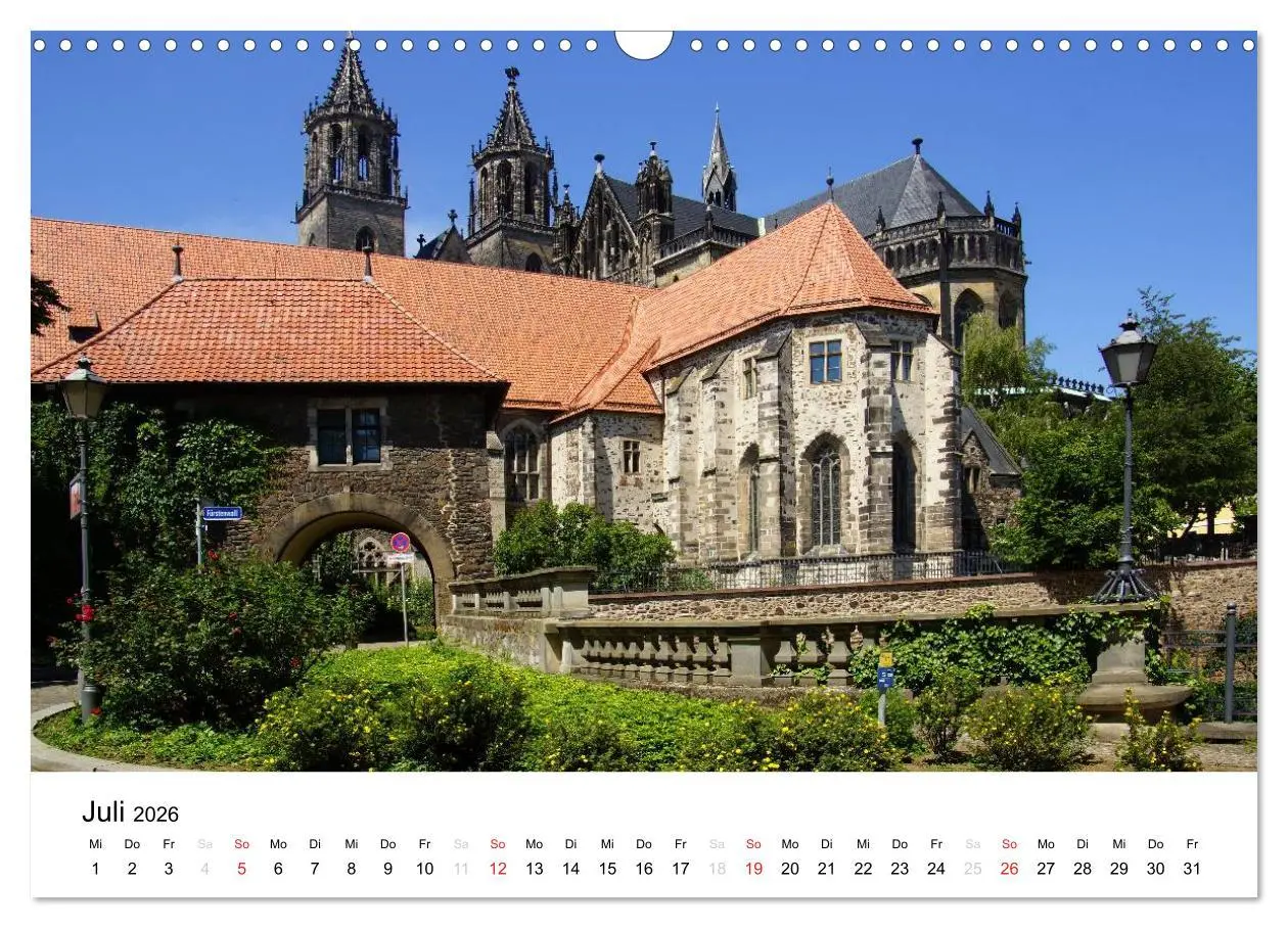 Bild: 9783516096682 | Mein Magdeburg 2026 (Wandkalender 2026 DIN A3 quer), CALVENDO...