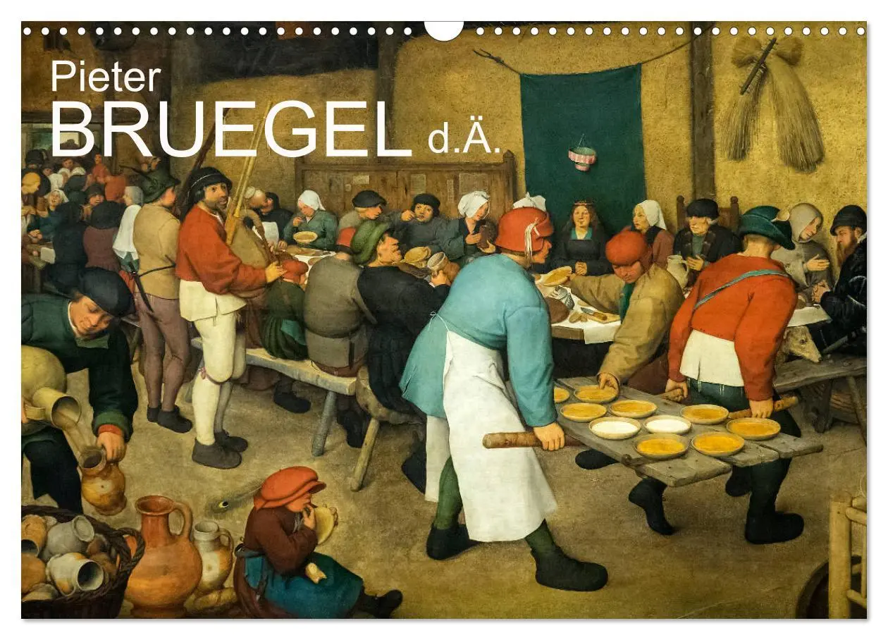 Cover: 9783516236682 | Pieter Bruegel d.Ä. (Wandkalender 2026 DIN A3 quer), CALVENDO...