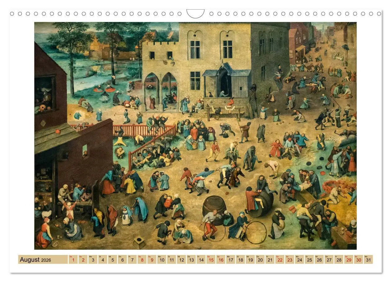 Bild: 9783516236682 | Pieter Bruegel d.Ä. (Wandkalender 2026 DIN A3 quer), CALVENDO...