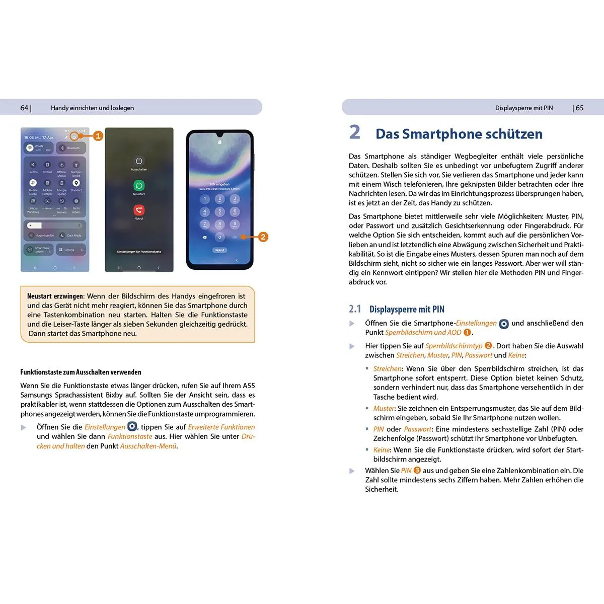 Bild: 9783832806682 | Samsung Galaxy A55 5G - Für Einsteiger ohne Vorkenntnisse | Schmid Bild: 9783832806682 | Samsung Galaxy A55 5G - Für Einsteiger ohne Vorkenntnisse | Schmid