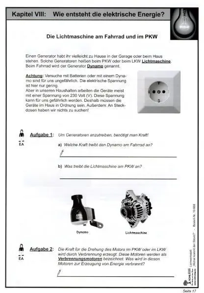 Bild: 9783866326682 | Lernwerkstatt - 'Woher kommt der Strom? | Broschüre | Lernwerkstatt