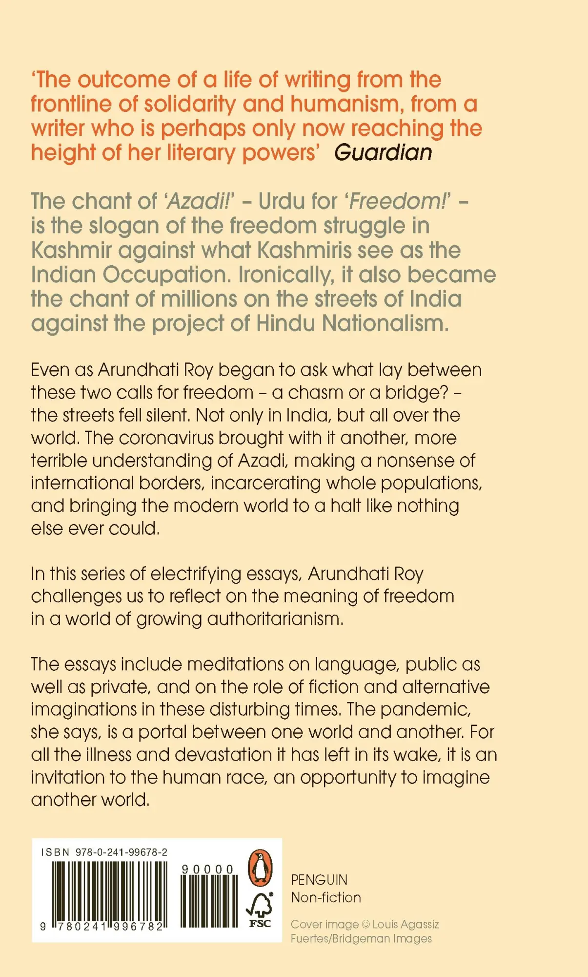 Rückseite: 9780241996782 | AZADI | Fascism, Fiction &amp; Freedom in the Time of the Virus | Roy