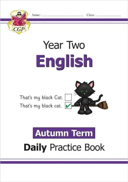 Cover: 9781789086782 | KS1 English Year 2 Daily Practice Book: Autumn Term | Cgp Books | Buch