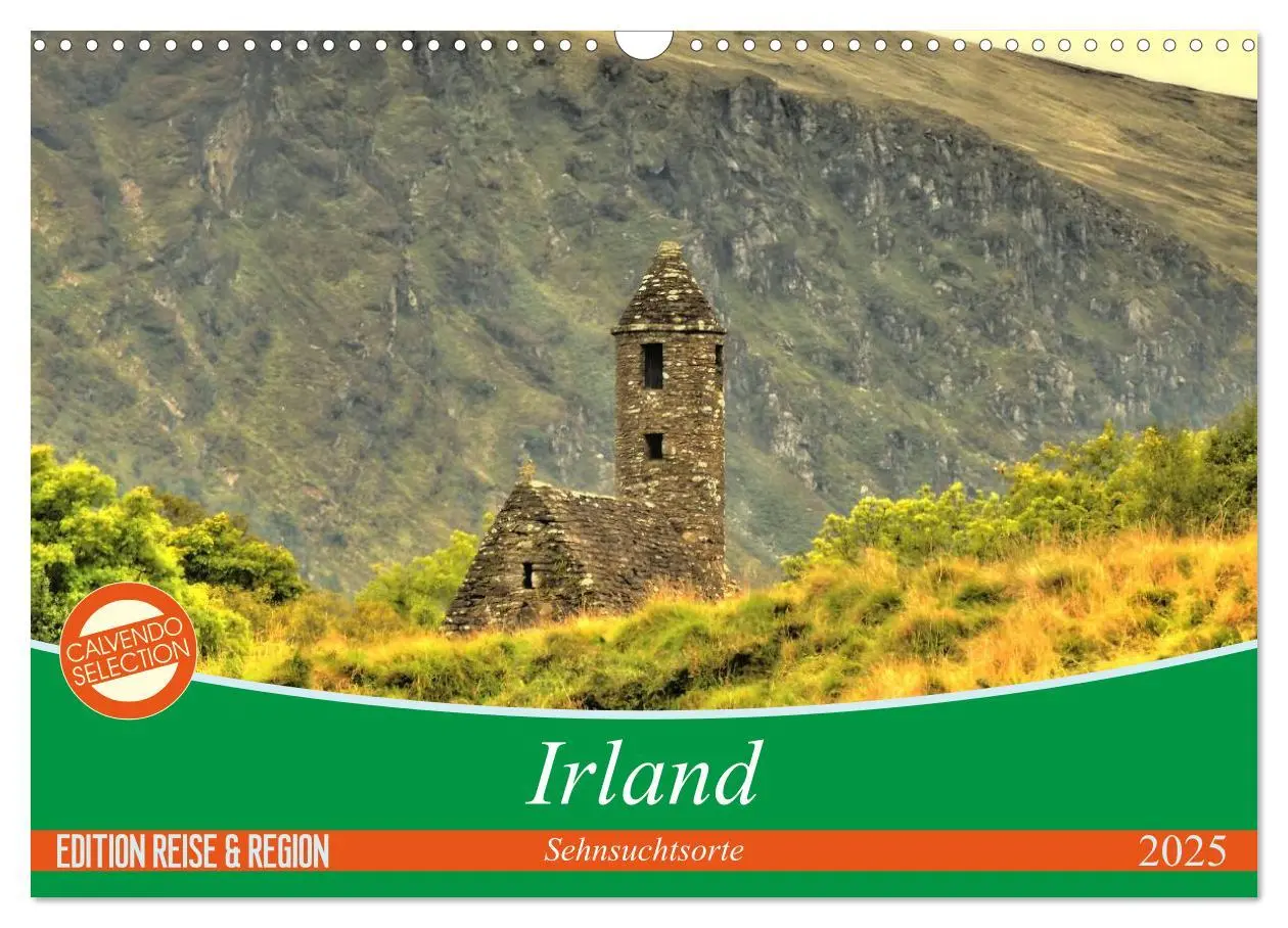 Cover: 9783435596782 | Irland - Sehnsuchtsorte 2025 (Wandkalender 2025 DIN A3 quer),...