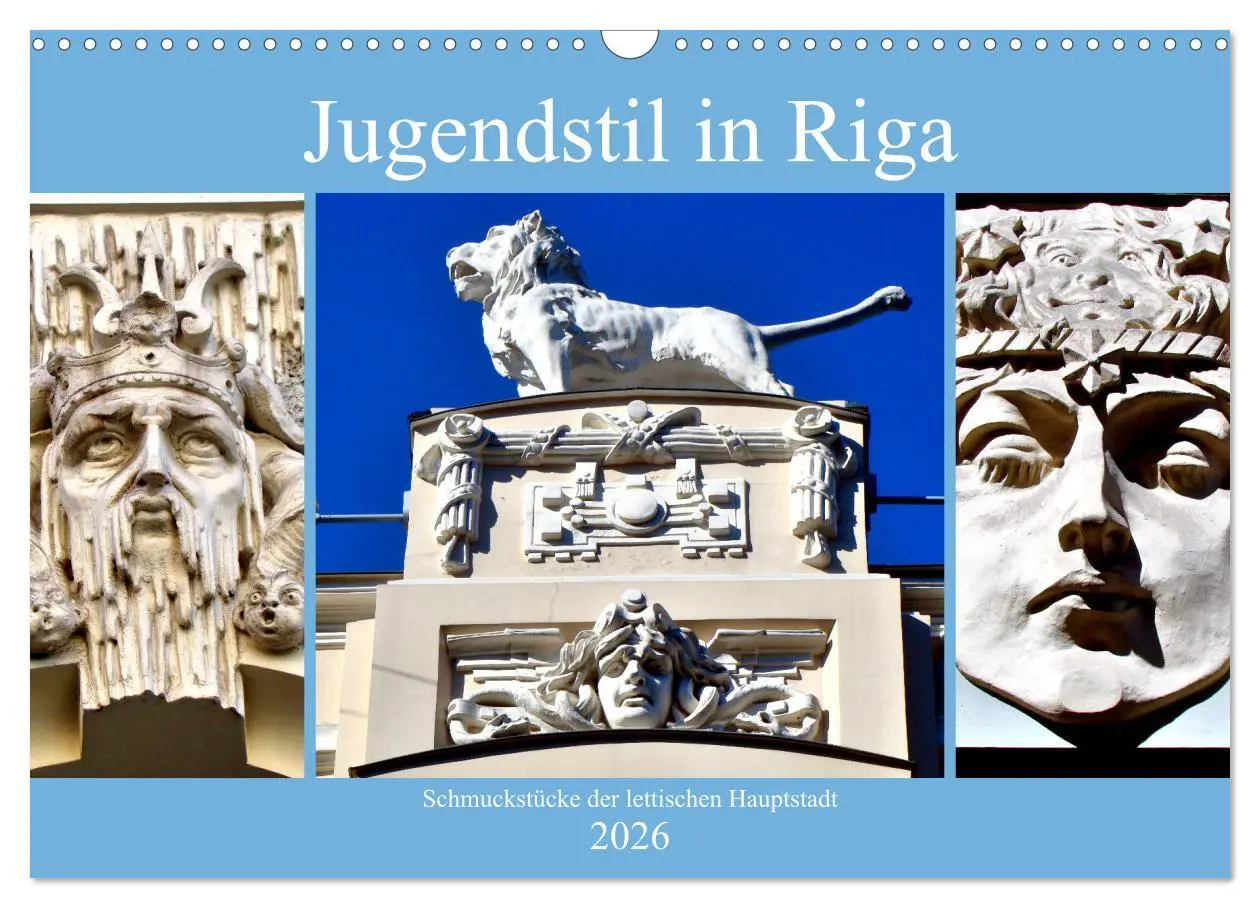 Cover: 9783457686782 | Jugendstil in Riga - Schmuckstücke der lettischen Hauptstadt...