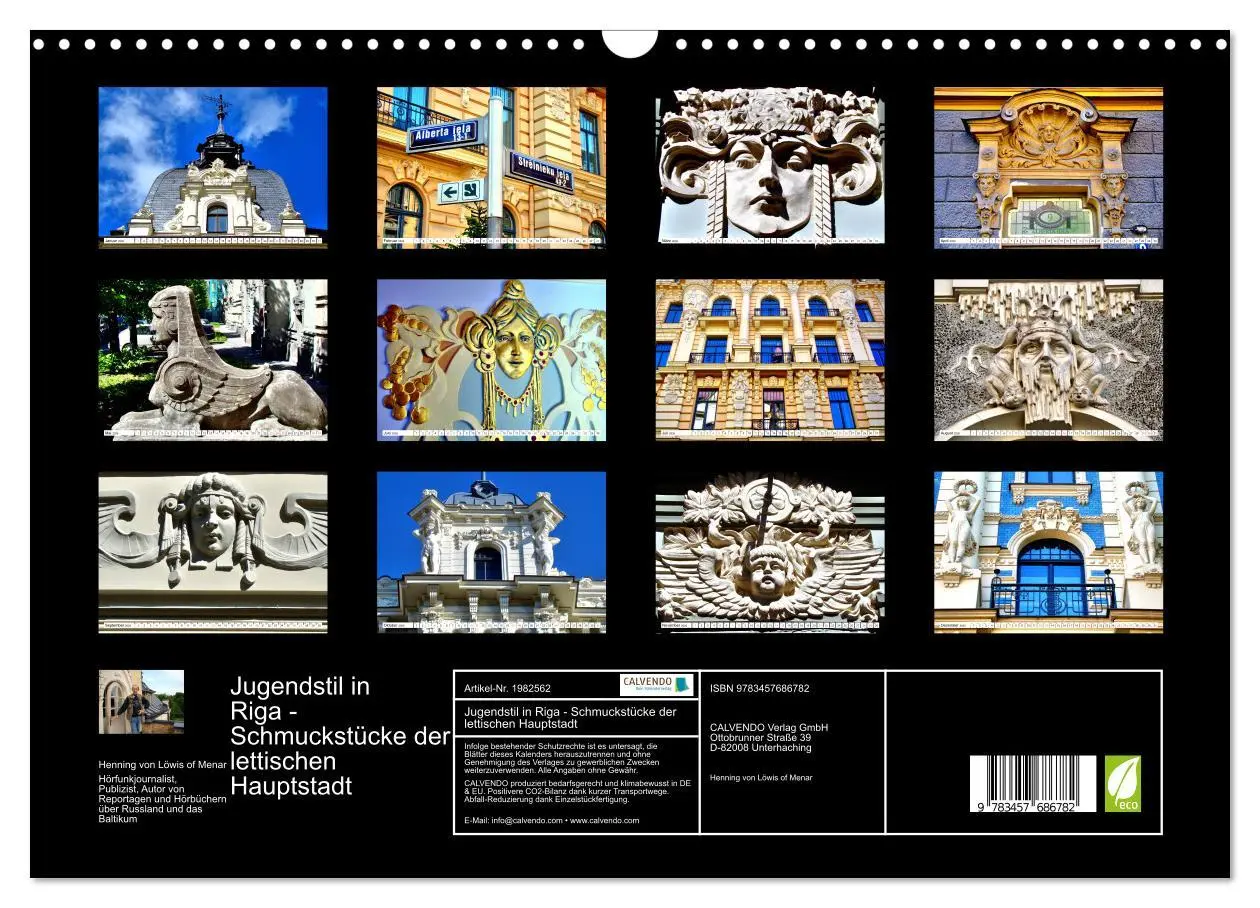 Bild: 9783457686782 | Jugendstil in Riga - Schmuckstücke der lettischen Hauptstadt...