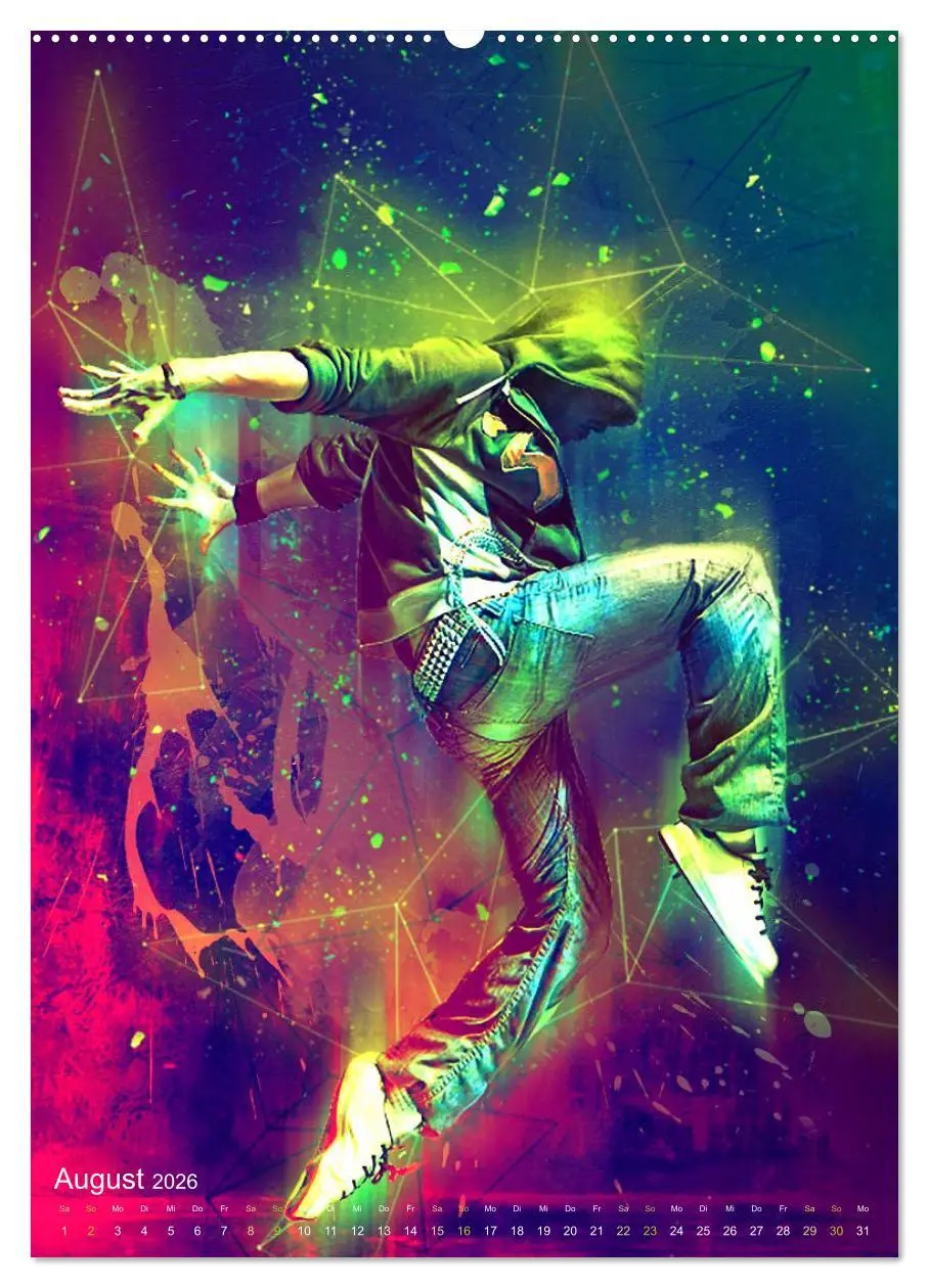 Bild: 9783516396782 | Streetdance - Dynamik pur (Wandkalender 2026 DIN A2 hoch), CALVENDO...