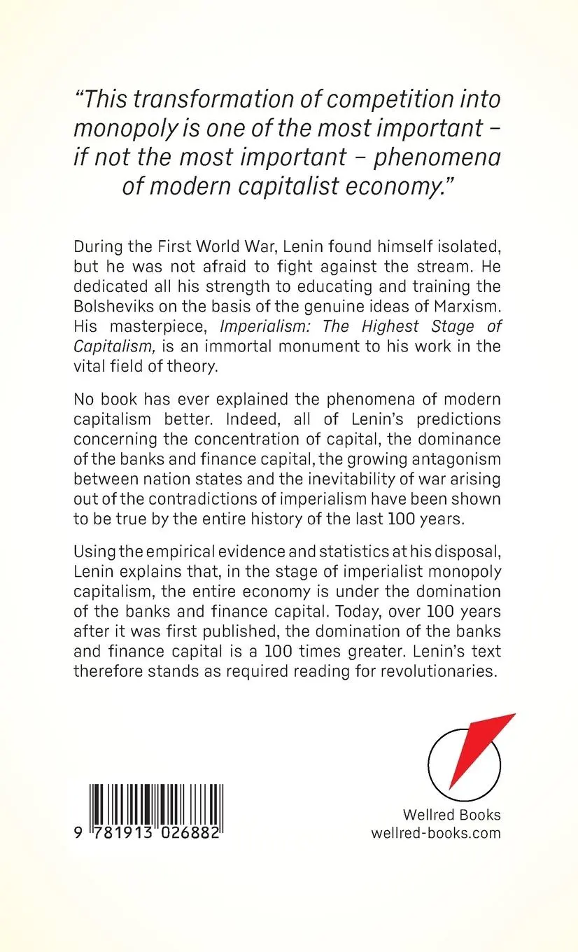 Rückseite: 9781913026882 | Imperialism | The Highest Stage of Capitalism | Vladimir Lenin | Buch