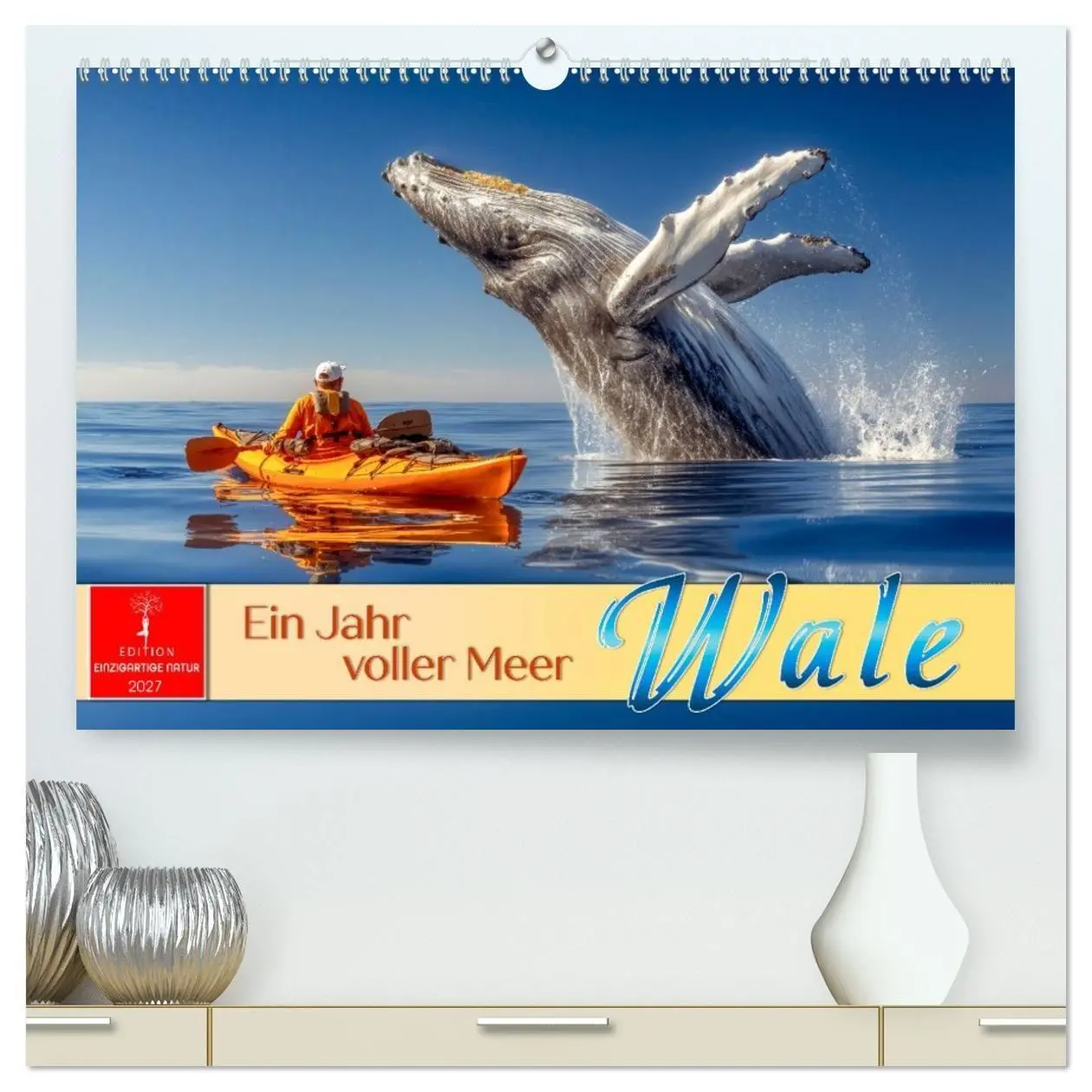Cover: 9783516906882 | Wale - ein Jahr voller Meer (hochwertiger Premium Wandkalender 2027...