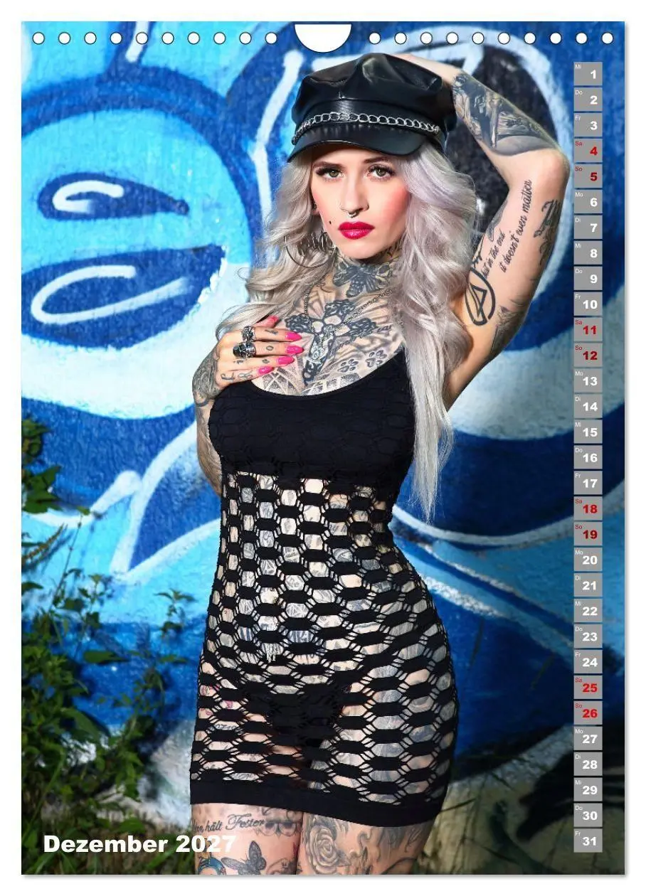 Bild: 9783569096882 | Beauty Tattoo Girls (Wandkalender 2027 DIN A4 hoch), CALVENDO...