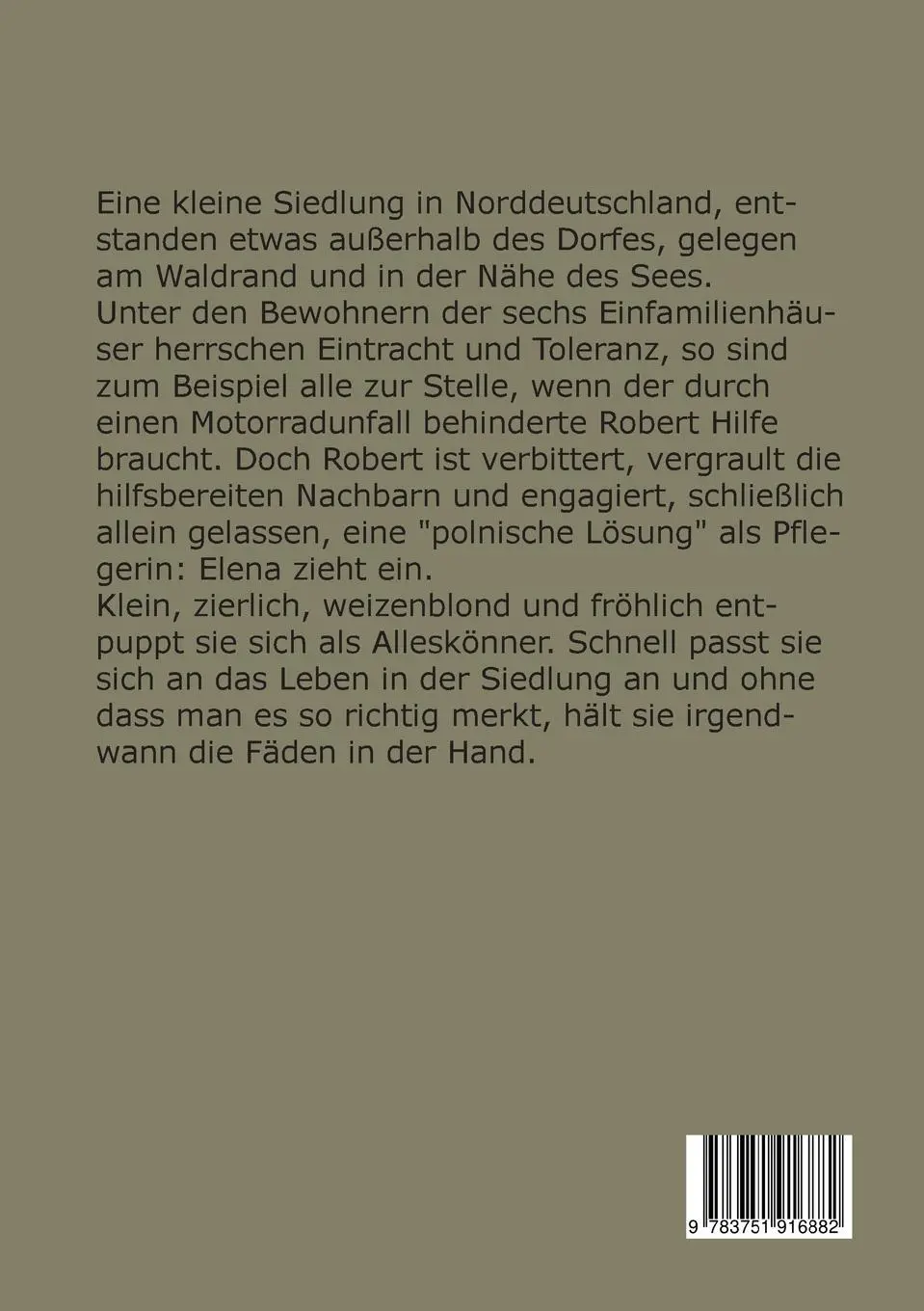 Rückseite: 9783751916882 | Wacholderddrosseln | Christiane Gezeck | Taschenbuch | 224 S. | 2021